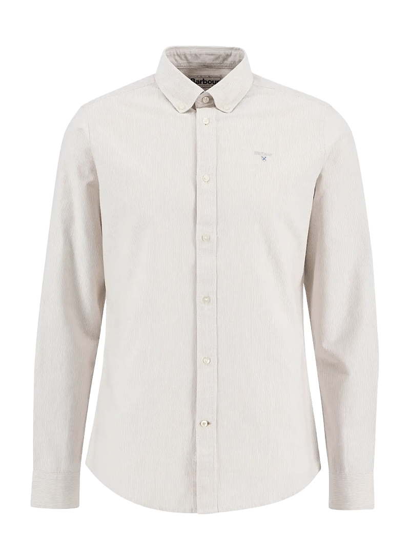 Barbour - Barbour Stripe Ox TF - basic shirts - stone - 1