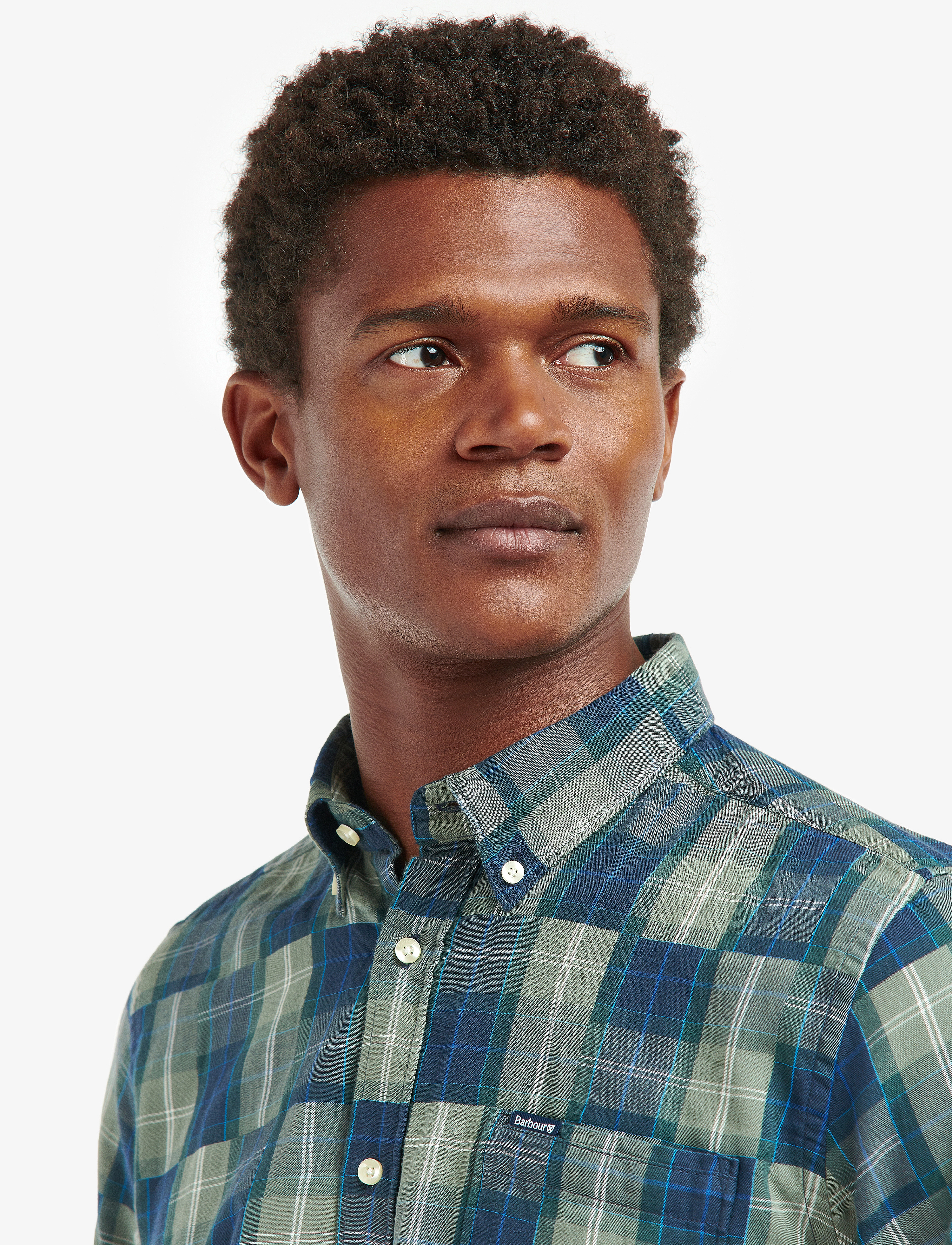 Barbour - Barbour Patch TF - kielder blue tartan - 4