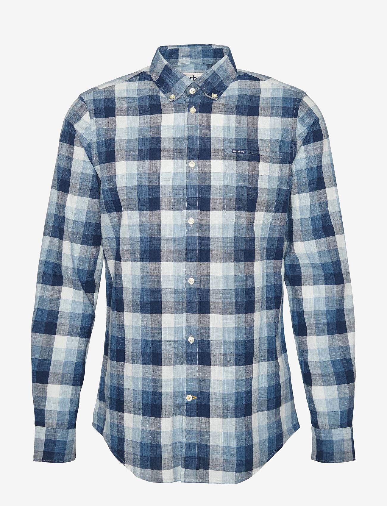 Barbour - Barbour Hillroad Shirt - basic shirts - navy - 1