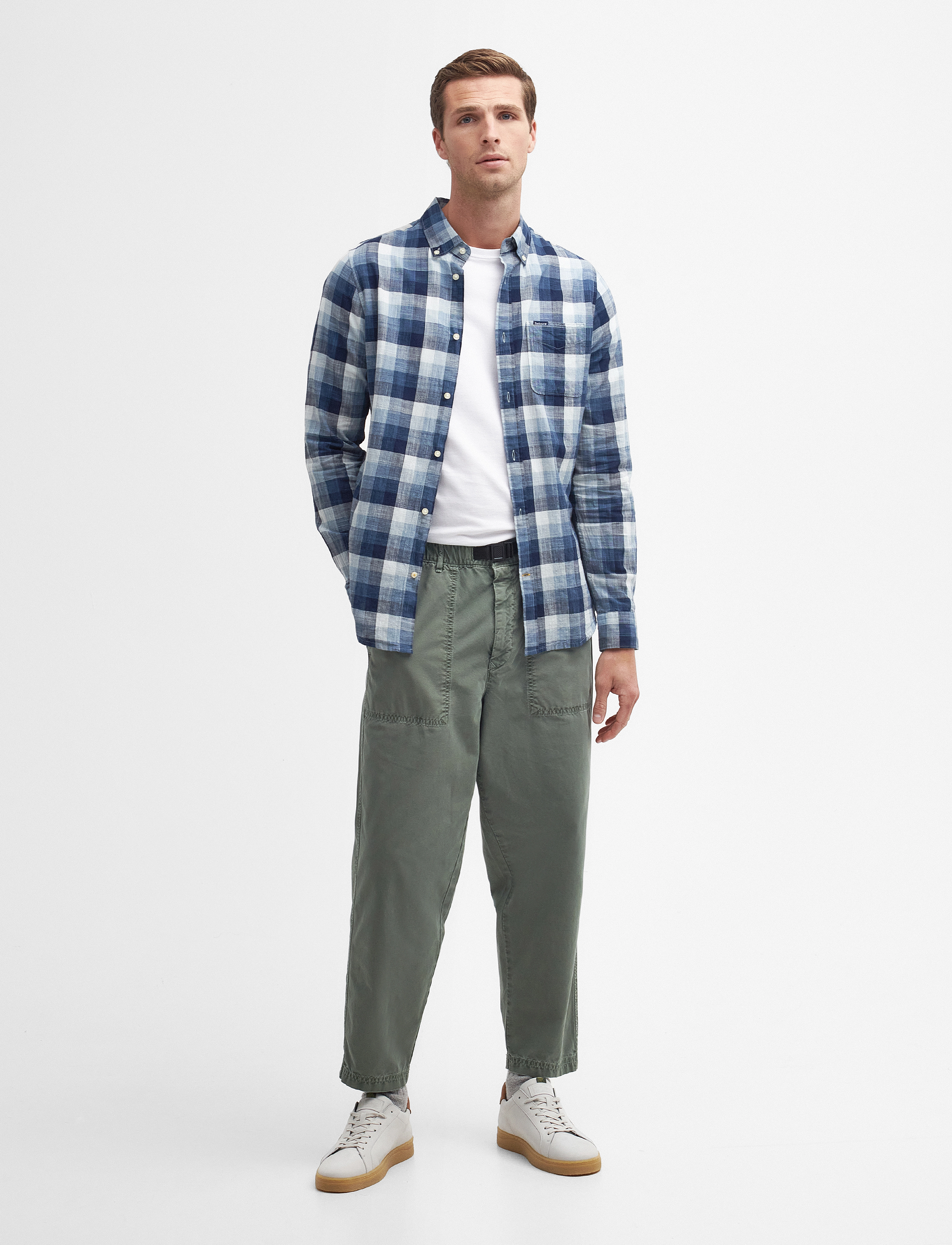 Barbour - Barbour Hillroad Shirt - basic skjortor - navy - 2