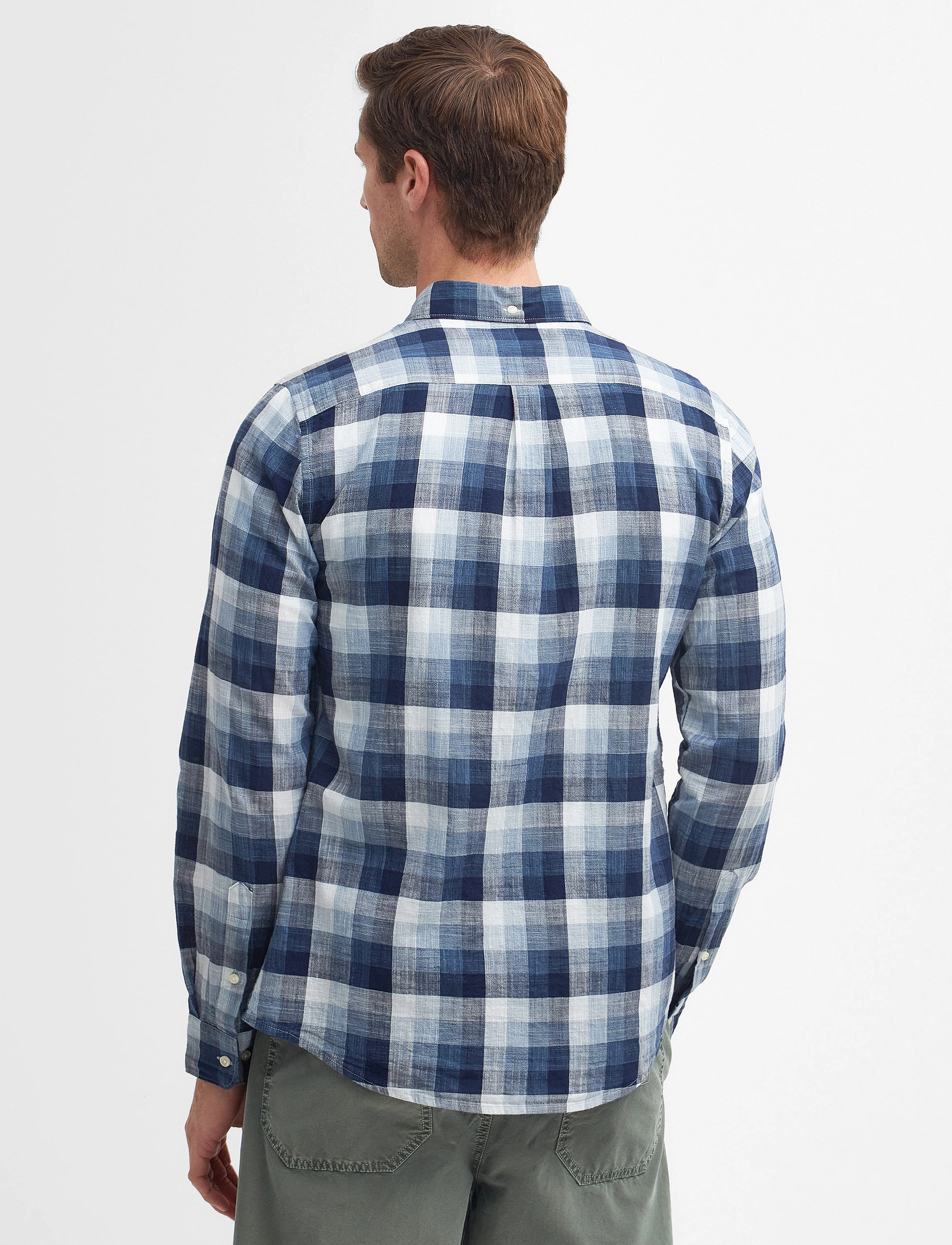 Barbour - Barbour Hillroad Shirt - basic skjortor - navy - 3