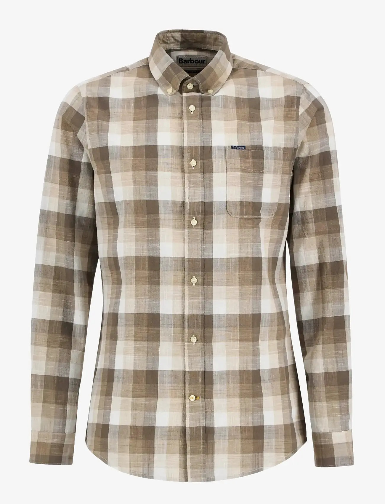 Barbour - Barbour Hillroad Shirt - basic skjorter - stone - 1