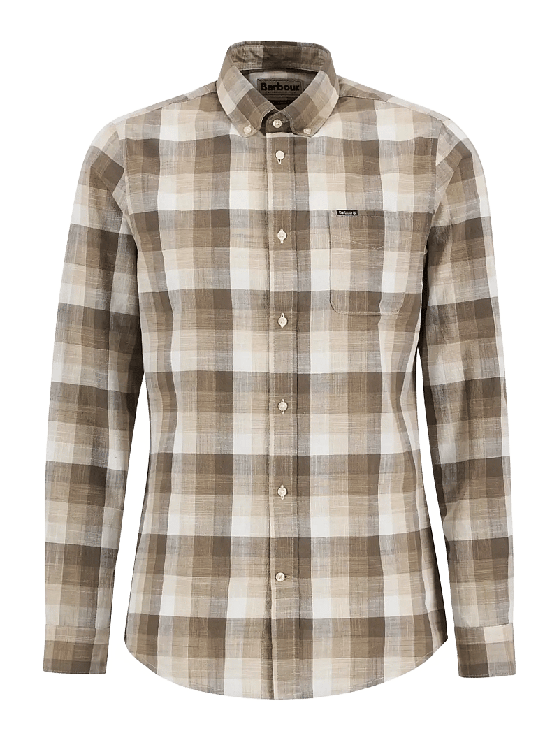 Barbour - Barbour Hillroad Shirt - basic skjorter - stone - 1