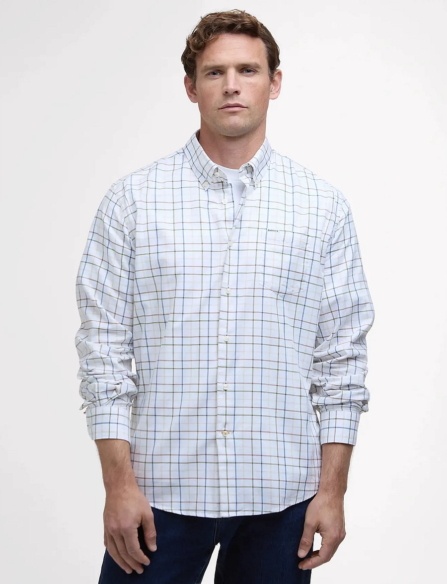 Barbour - Barbour Caswell Shirt - basic skjorter - pine green - 0