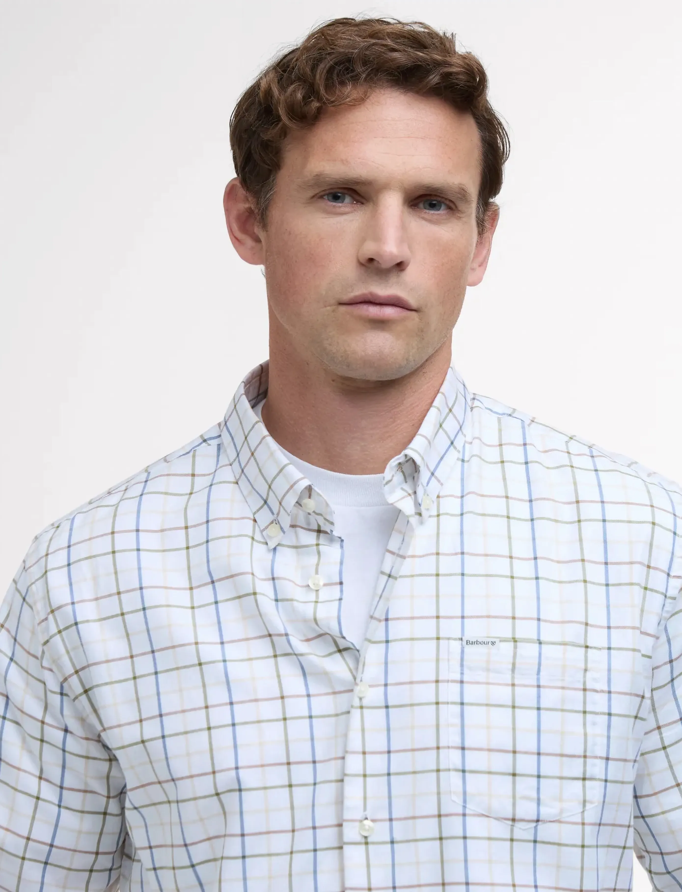 Barbour - Barbour Caswell Shirt - basic shirts - pine green - 3
