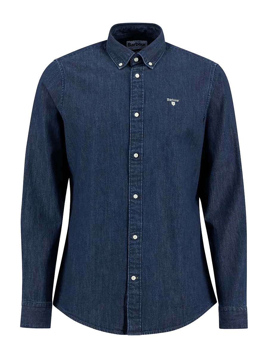 Barbour - Barbour Crest Shirt - laisvalaikio marškiniai - indigo - 1
