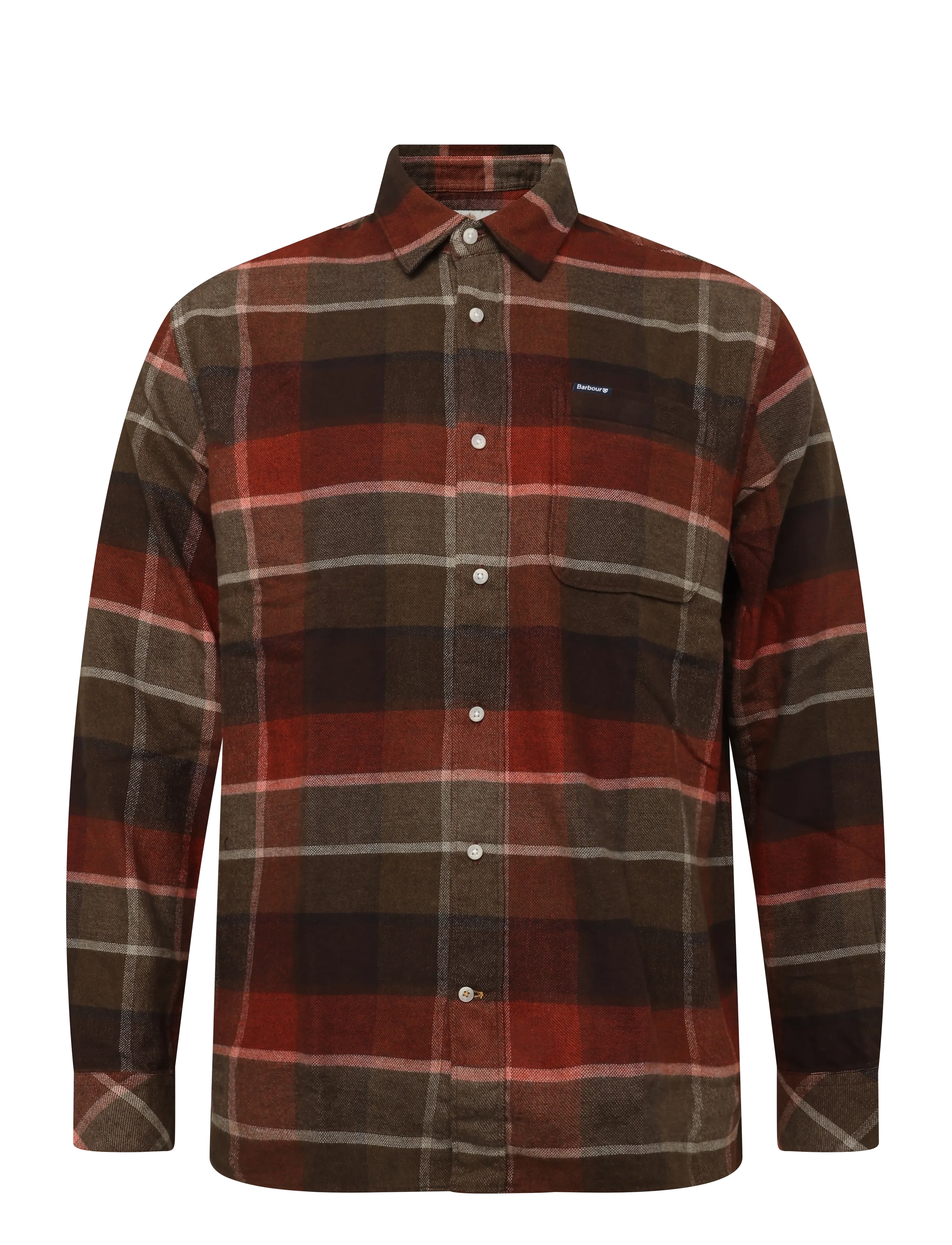 Barbour Barbour Copswell Relaxed Checked Shirt - Barbour - BEECH / brown