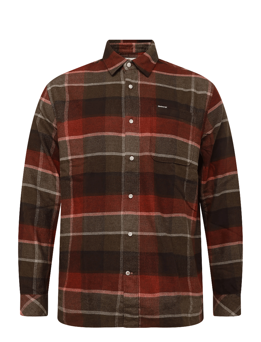 Barbour - Barbour Copswell Relaxed Checked Shirt - casual - beech - 0