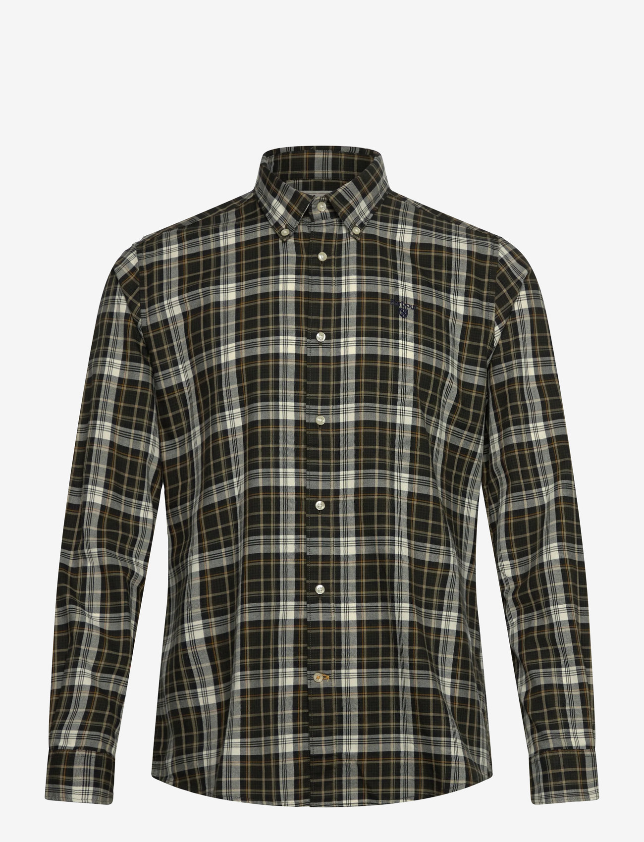 Barbour - Barbour Mosswood Tailored Checked Shirt - olive - 0