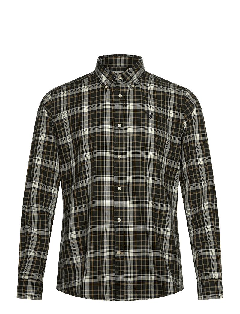 Barbour - Barbour Mosswood Tailored Checked Shirt - olive - 0