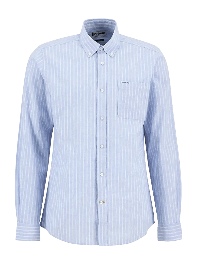 Barbour - Barbour Nelson Striped - basic skjorter - blue - 1