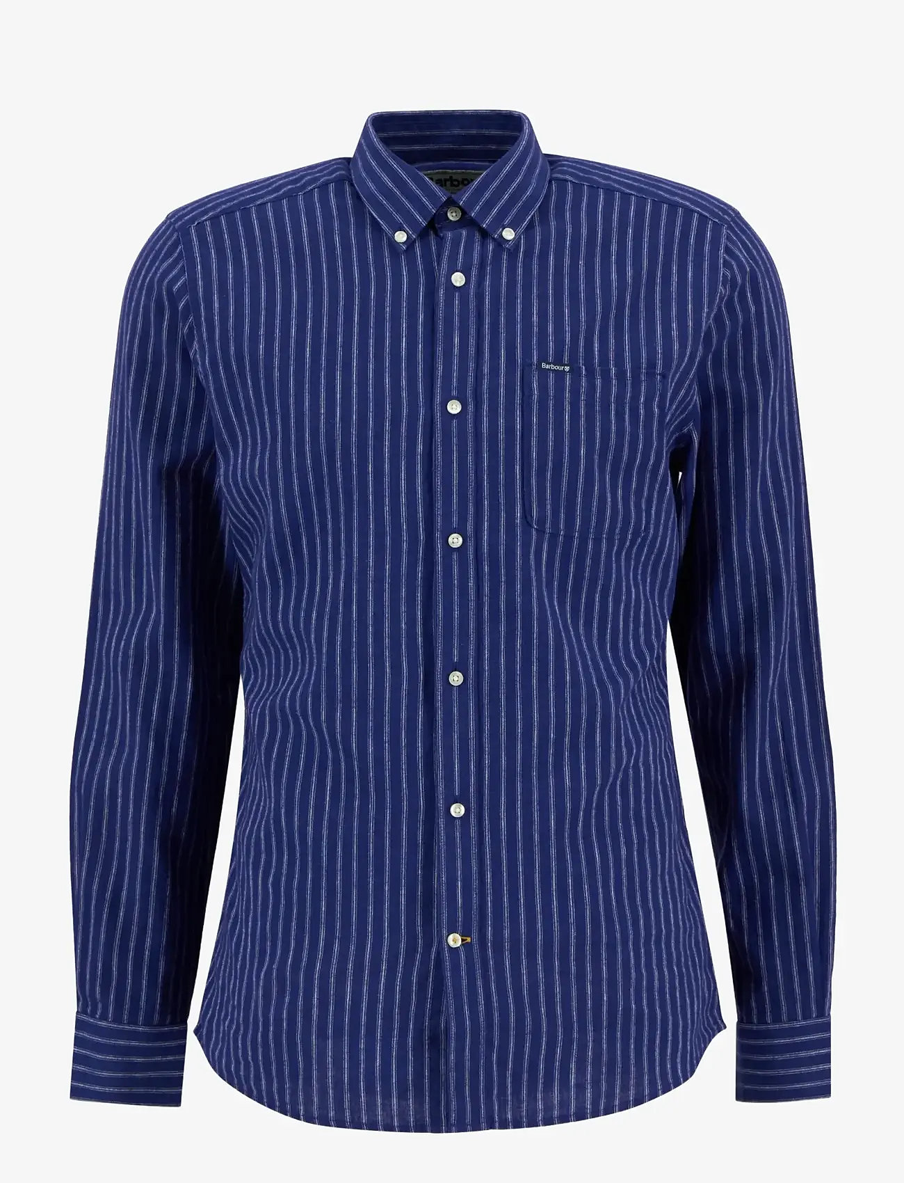 Barbour - Barbour Nelson Striped - tavalised t-särgid - indigo - 1