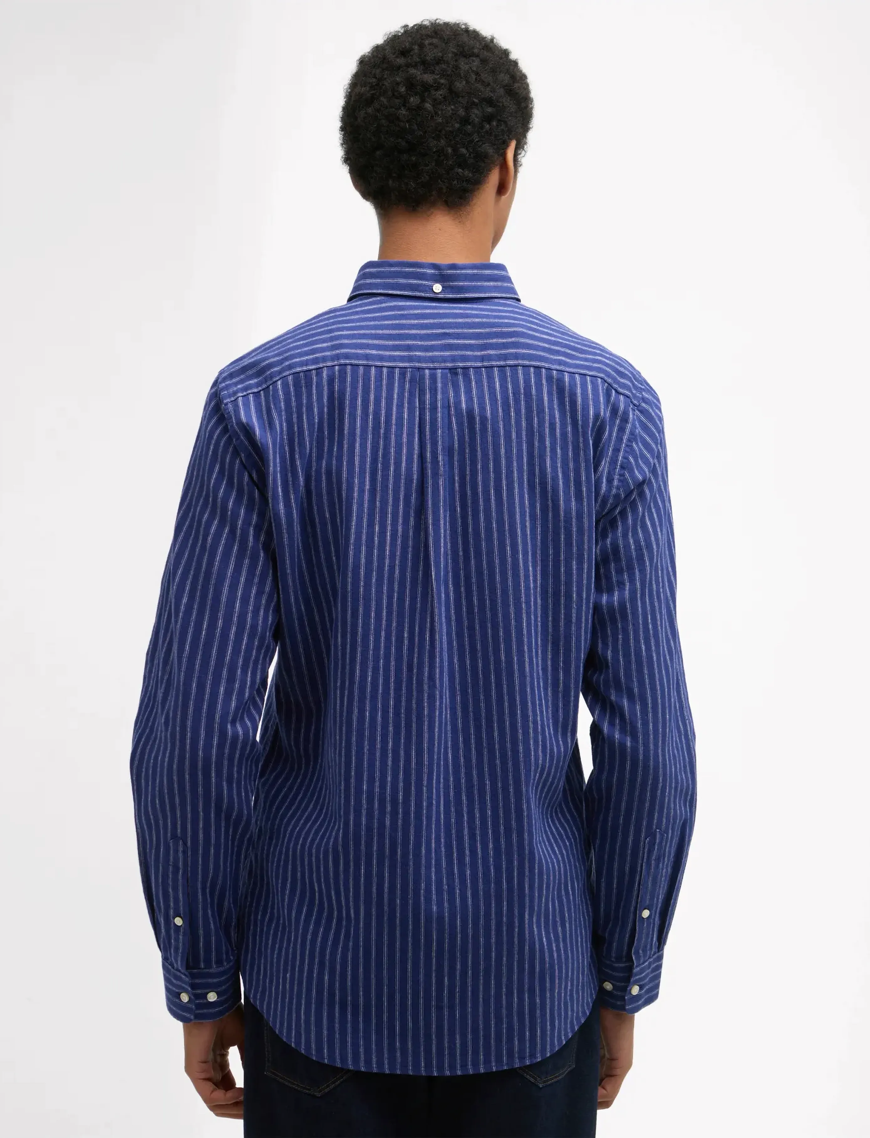 Barbour - Barbour Nelson Striped - tavalised t-särgid - indigo - 2