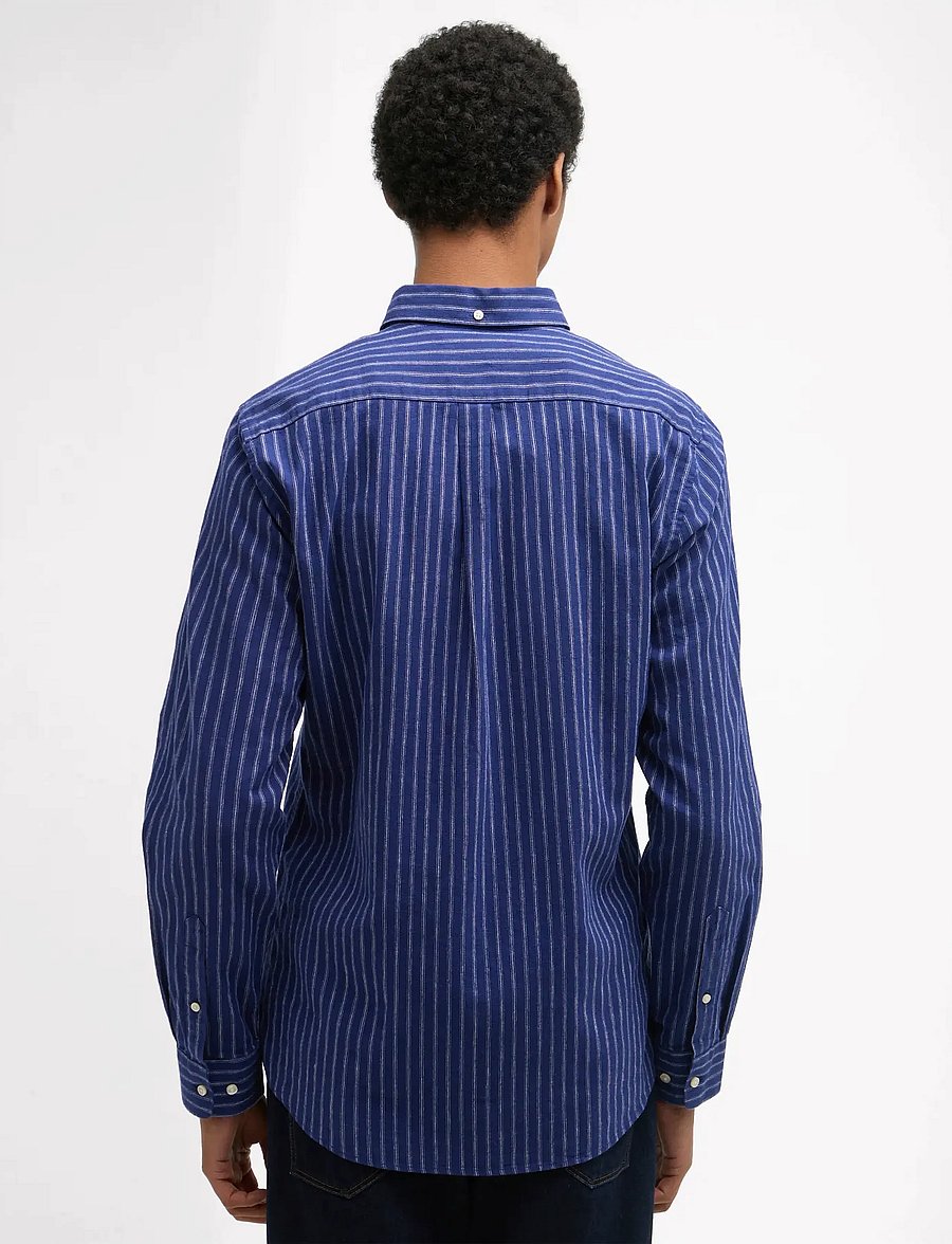 Barbour - Barbour Nelson Striped - tavalised t-särgid - indigo - 2