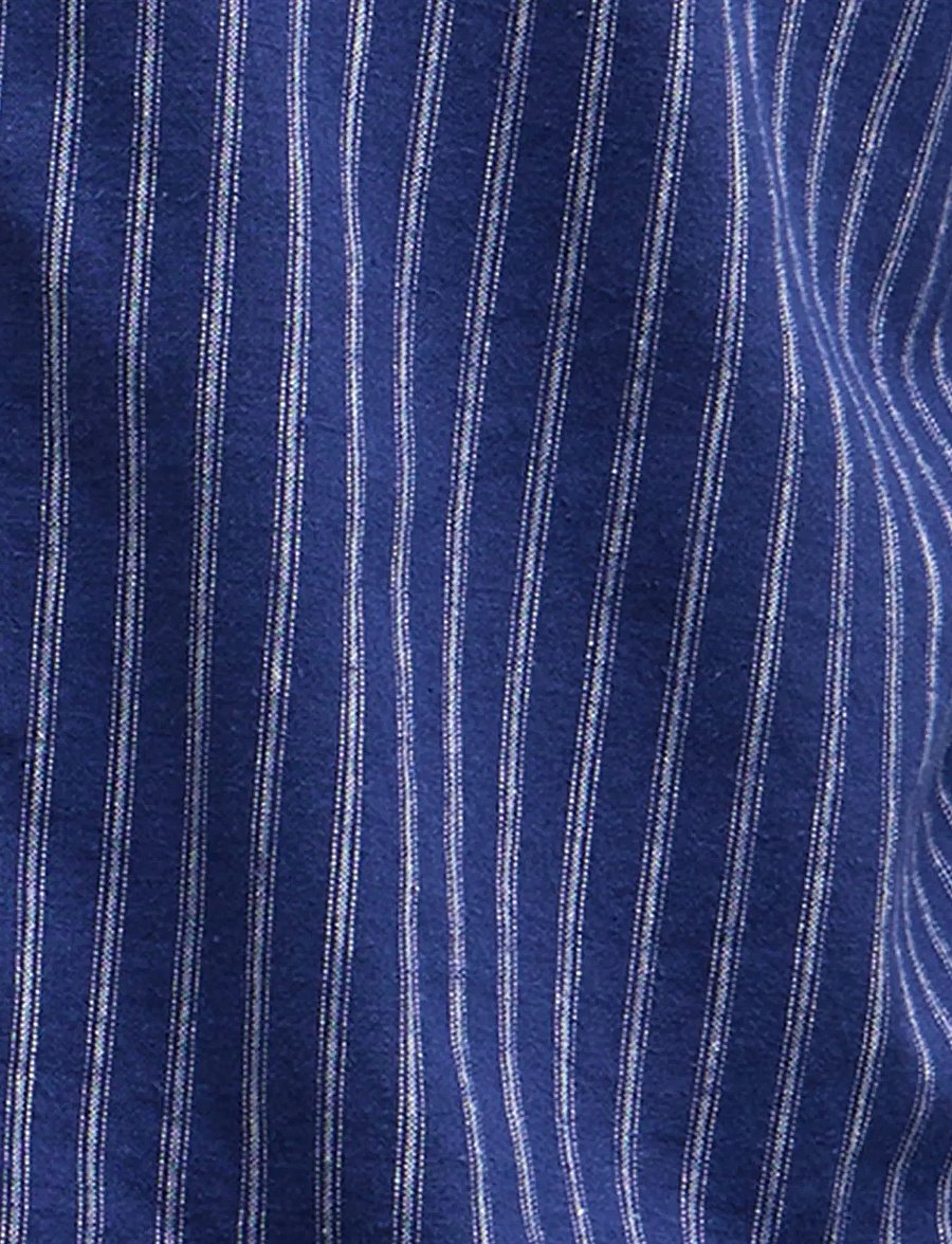 Barbour - Barbour Nelson Striped - tavalised t-särgid - indigo - 5