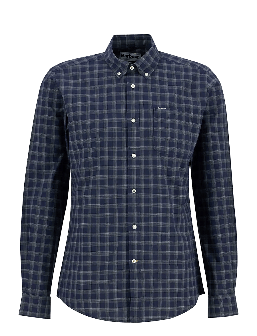Barbour - Barbour Bramwell Shirt - basic skjortor - navy - 1