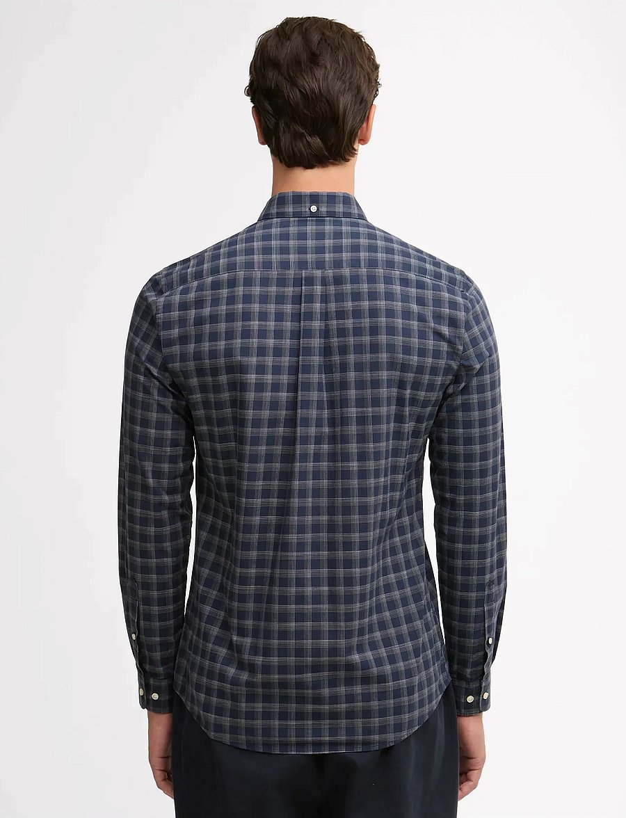 Barbour - Barbour Bramwell Shirt - basic skjortor - navy - 2