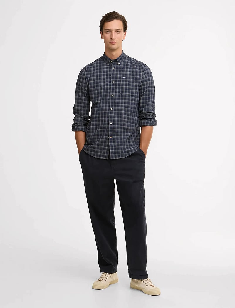 Barbour - Barbour Bramwell Shirt - tavalised t-särgid - navy - 4