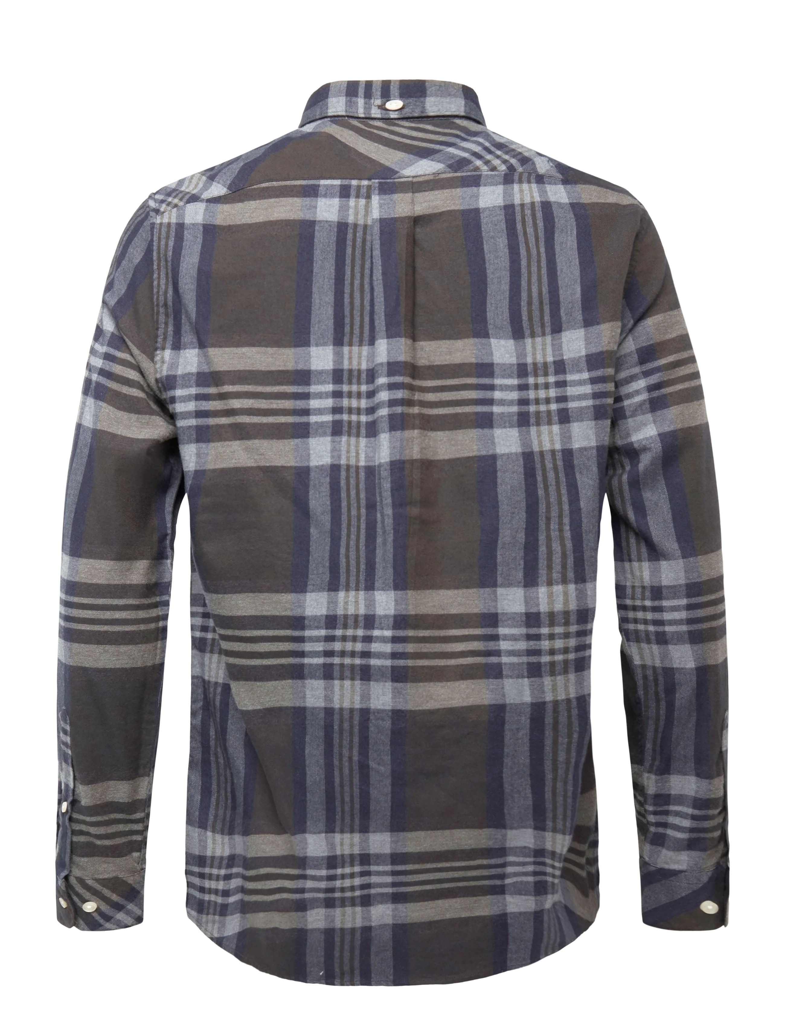 Barbour - Barbour Dovedale Tailored Checked Shirt - dark sand - 1