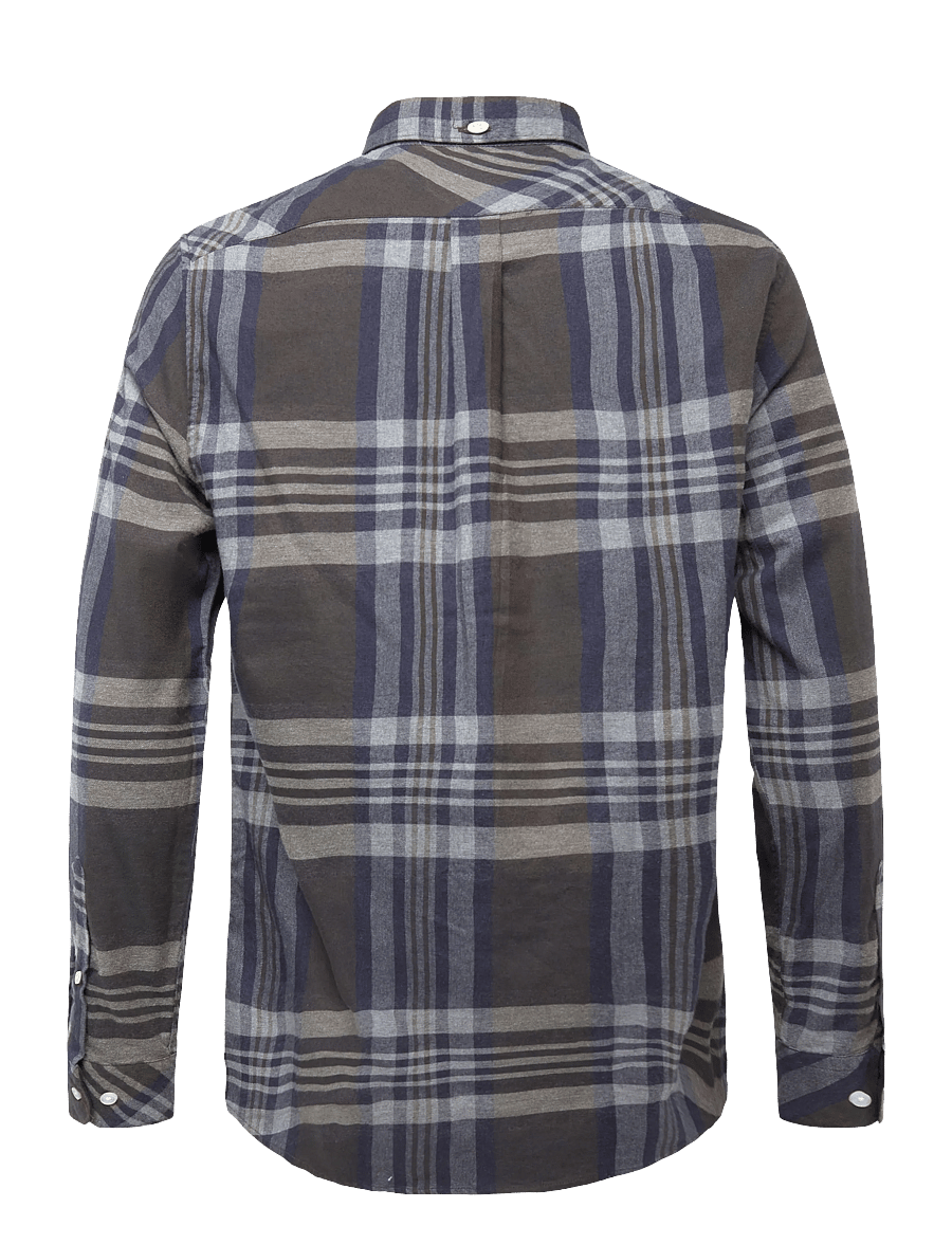 Barbour - Barbour Dovedale Tailored Checked Shirt - dark sand - 1