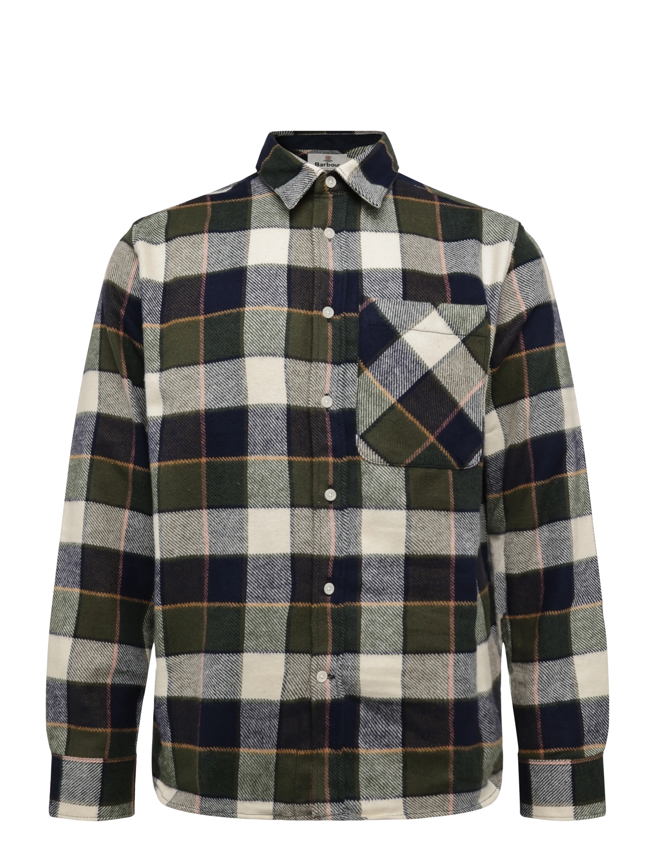 Barbour Barbour Bannock Authentic Highland Check Flannel Shirt - Karierte Hemden - OLIVE / khaki/green