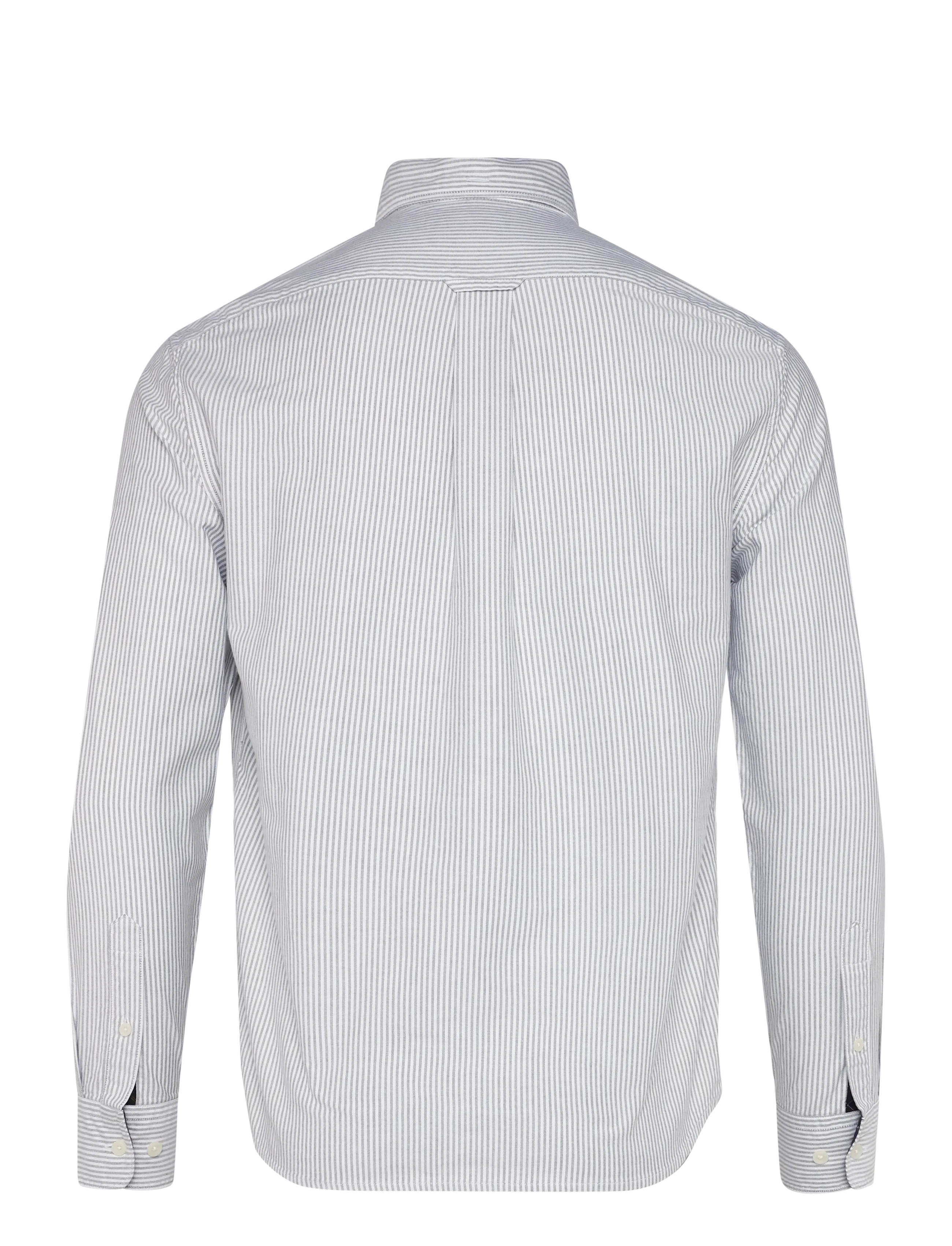 Barbour - Barbour Authentic Striped Oxford Shirt - striped shirts - forest - 1