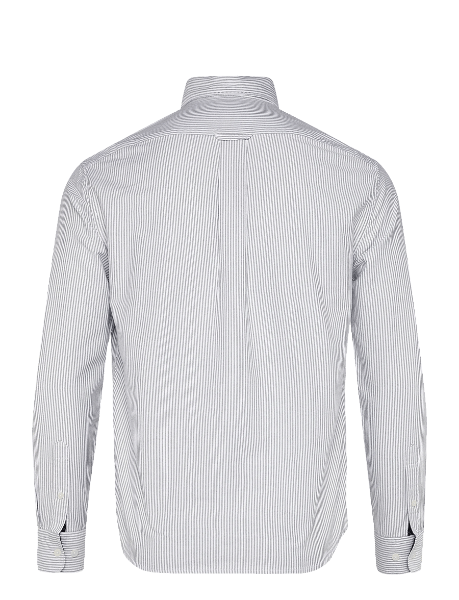 Barbour - Barbour Authentic Striped Oxford Shirt - gestreifte hemden - forest - 1
