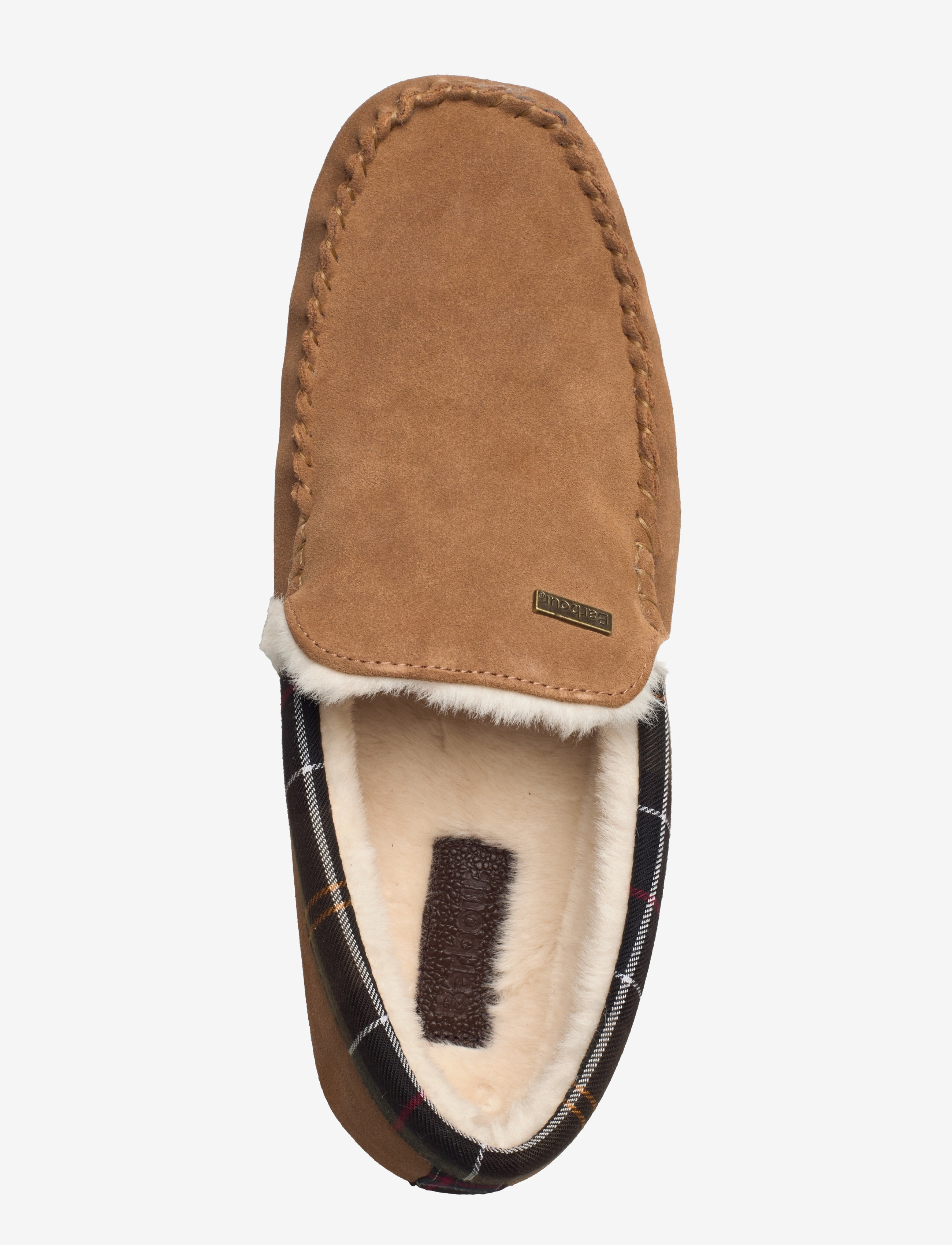 Barbour - Barbour Monty Moccasin Slipper - shop efter anledning - camel suede - 3