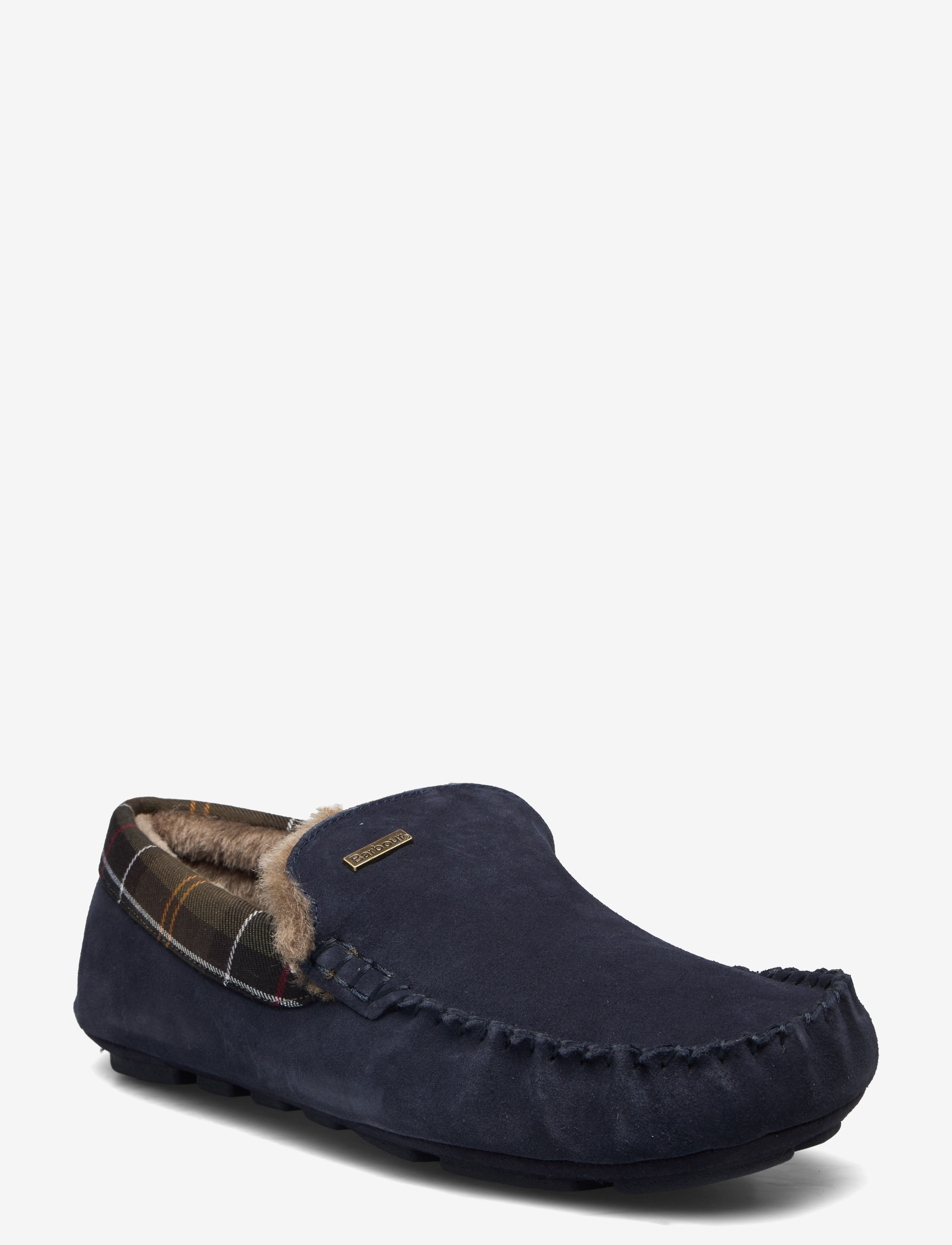 Barbour Barbour Monty Moccasin Slipper - Inneskor - NAVY SUEDE / navy