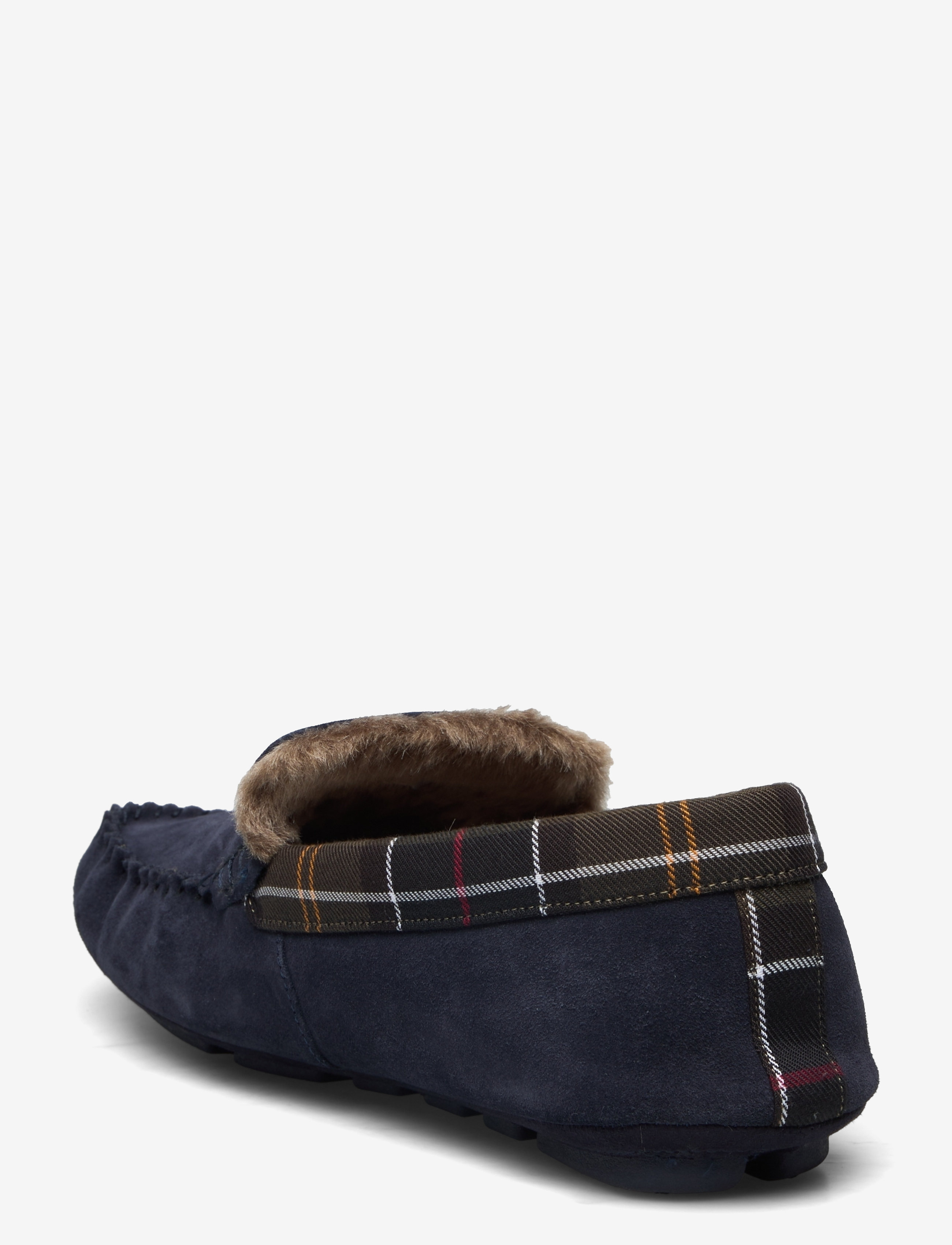 Barbour - Barbour Monty Moccasin Slipper - navy suede - 2