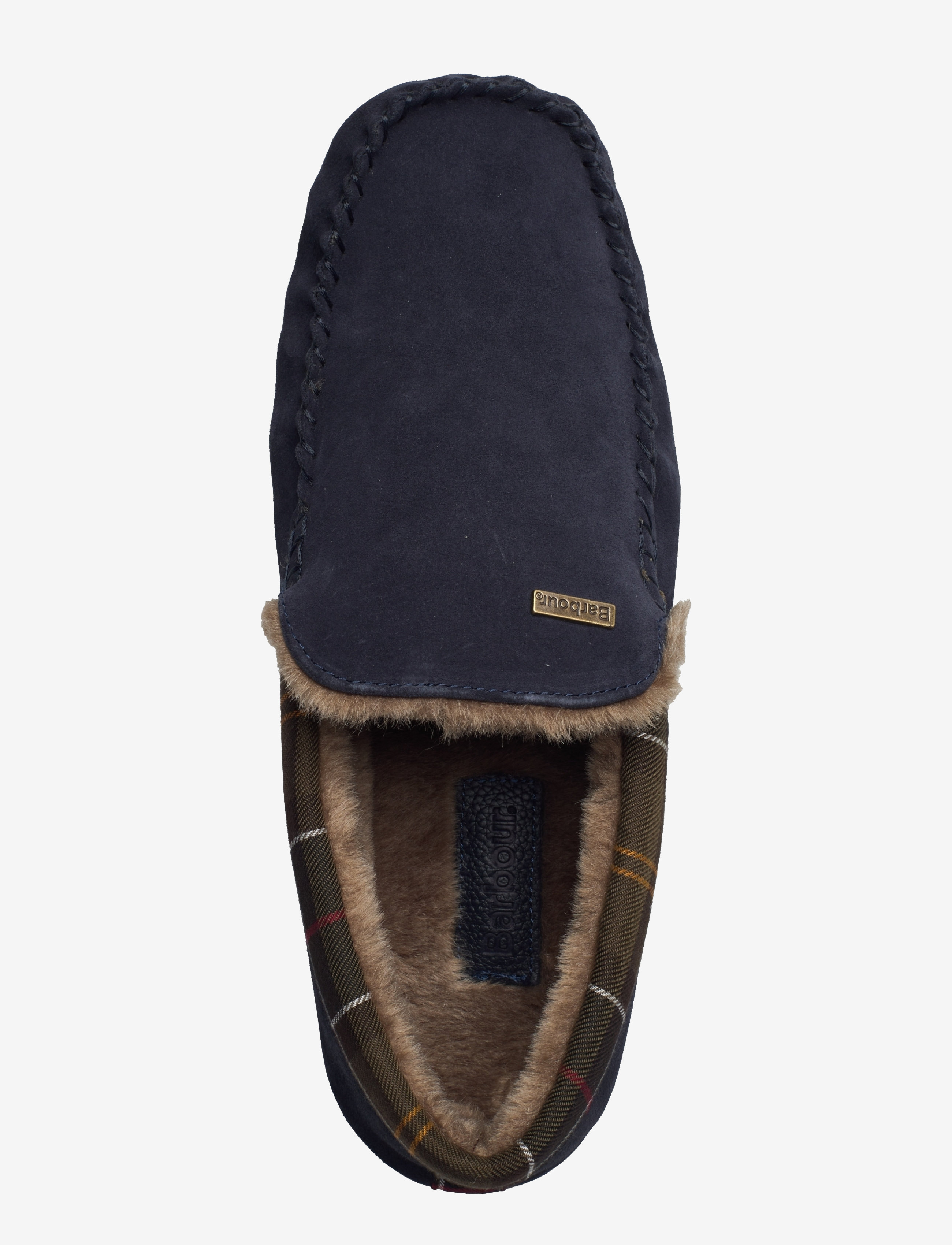 Barbour - Barbour Monty Moccasin Slipper - navy suede - 3