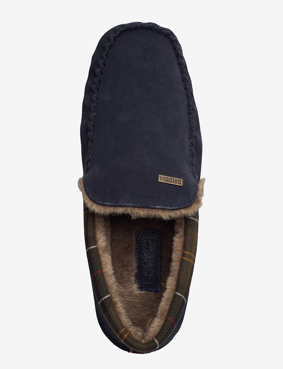 Barbour - Barbour Monty Moccasin Slipper - shop efter anledning - navy suede - 3