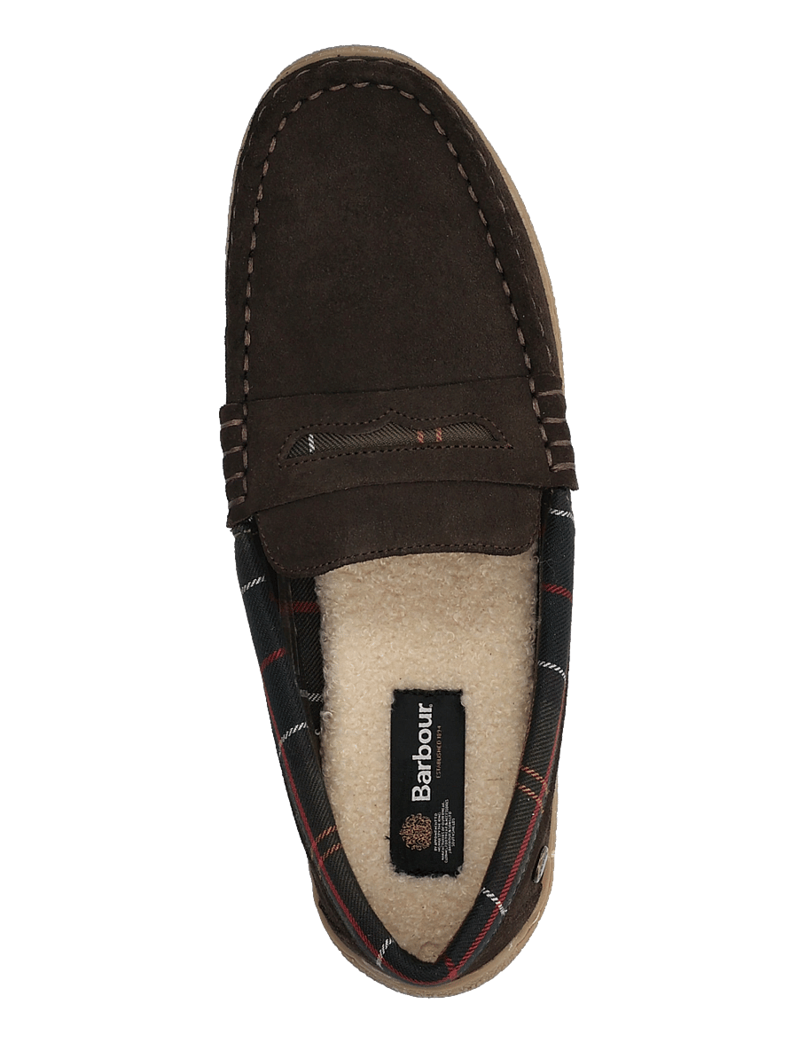 Barbour - Barbour Albert Slipper - brown suede - 3
