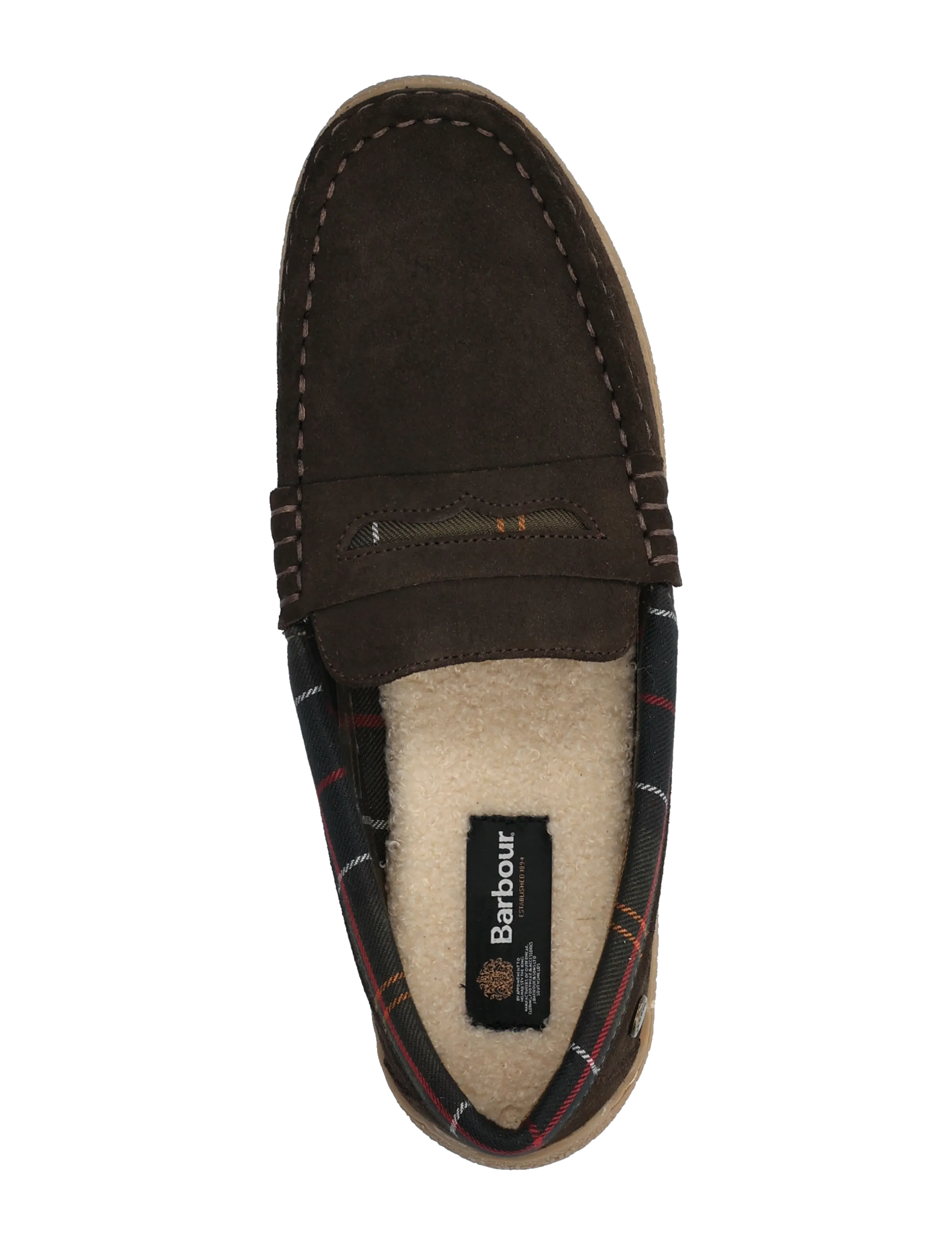 Barbour - Barbour Albert Slipper - shoppa efter tillfälle - brown suede - 3