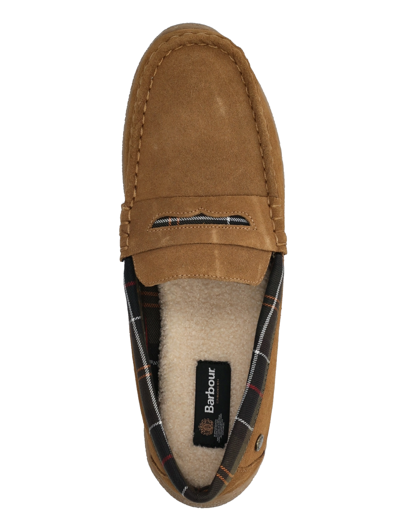 Barbour - Barbour Albert Slipper - shop efter anledning - camel suede - 3