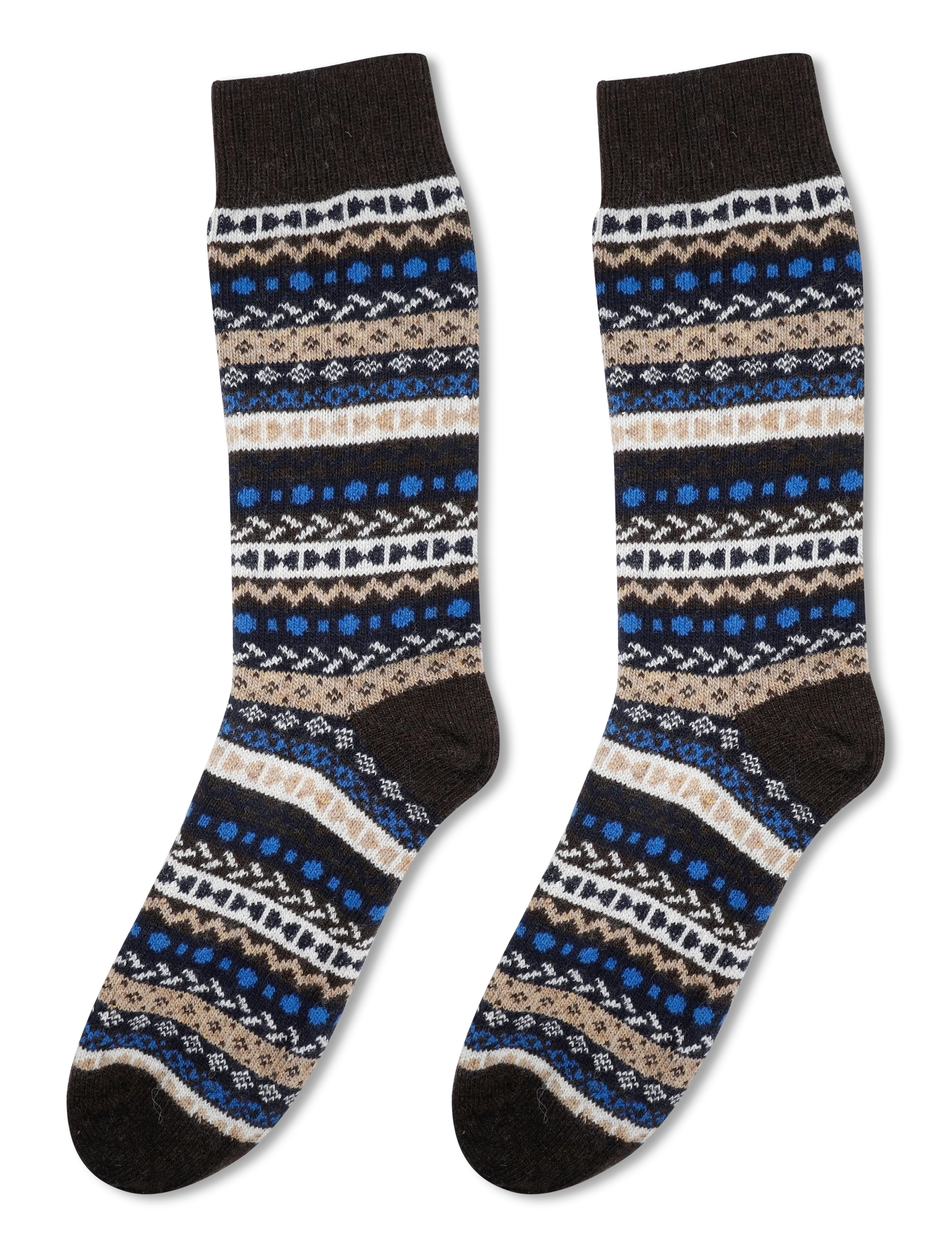 Barbour - Barbour Fair Isle Sock 2 Pack - sokker - birchwood - 2
