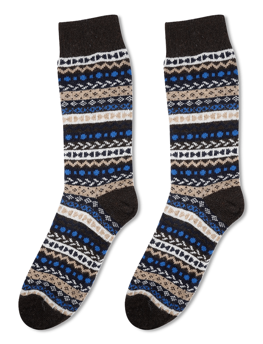 Barbour - Barbour Fair Isle Sock 2 Pack - sokker - birchwood - 2