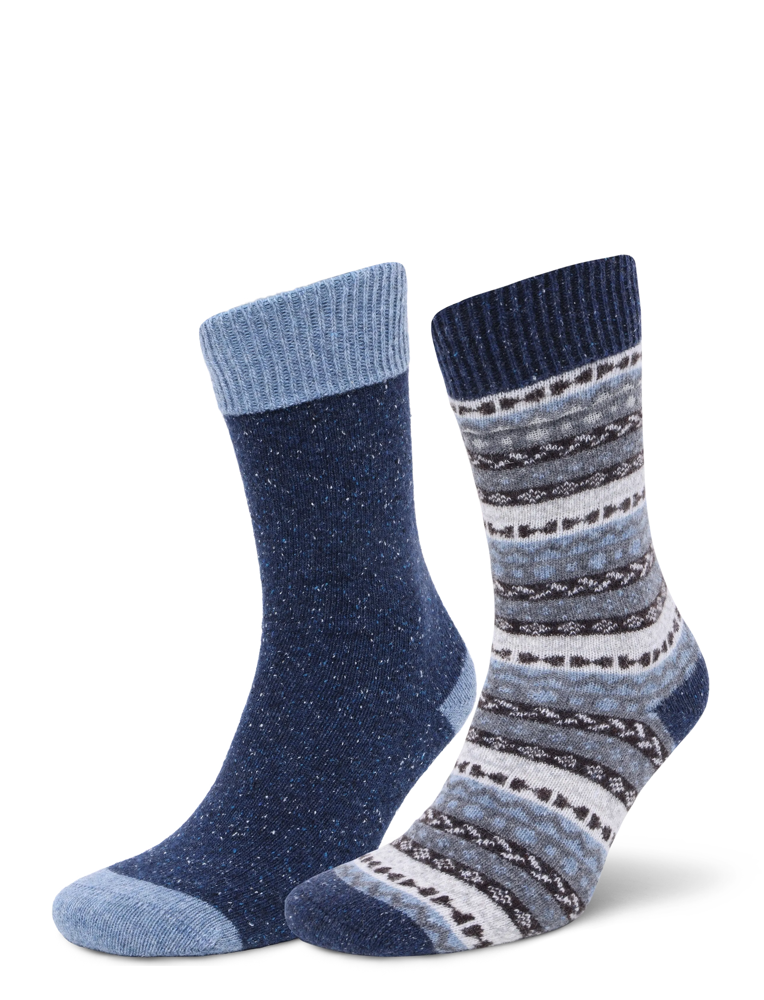 Barbour Barbour Fair Isle Sock 2 Pack - Unterwäsche - MIDNIGHT OAK MIX / navy