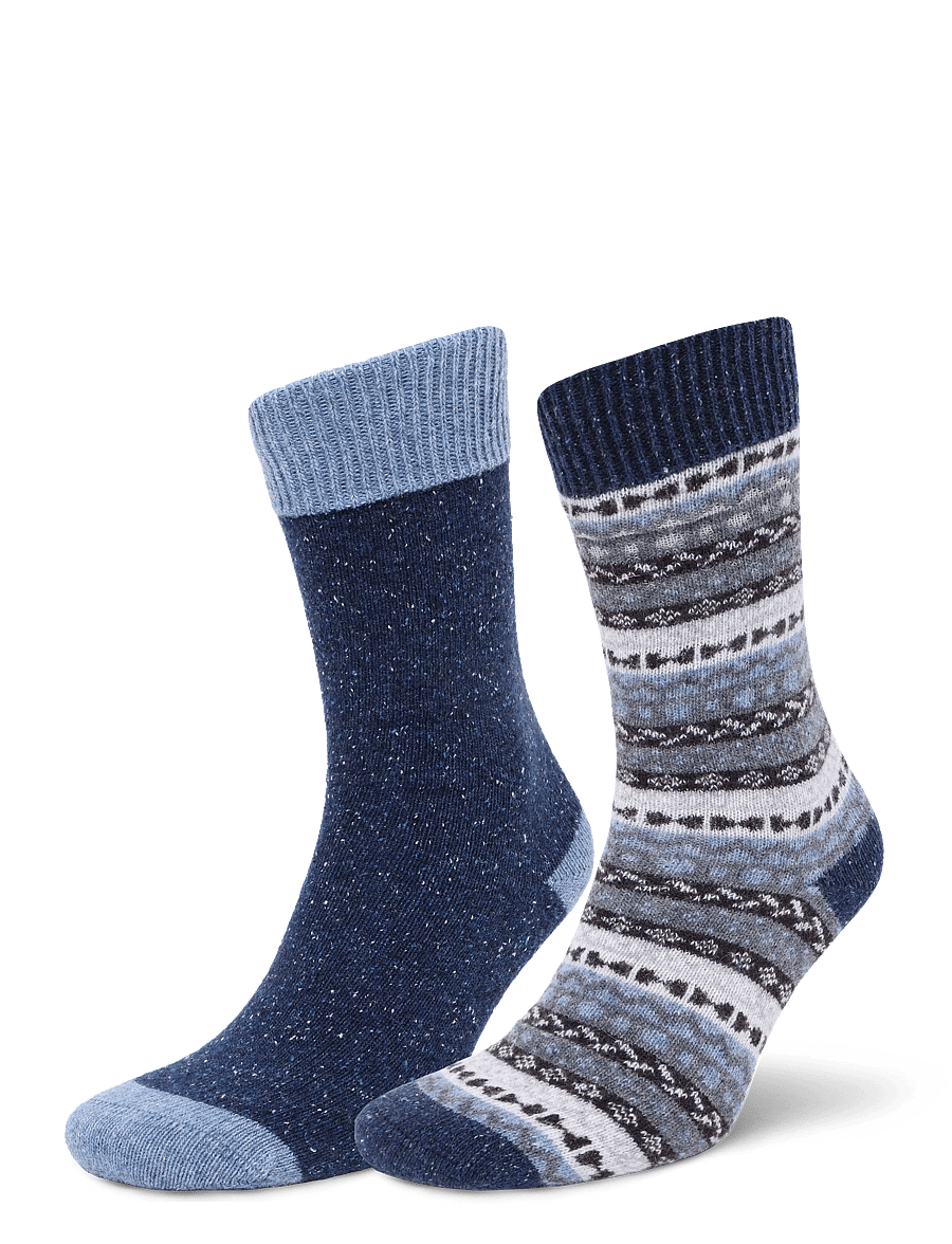 Barbour - Barbour Fair Isle Sock 2 Pack - tennissocken - midnight oak mix - 0