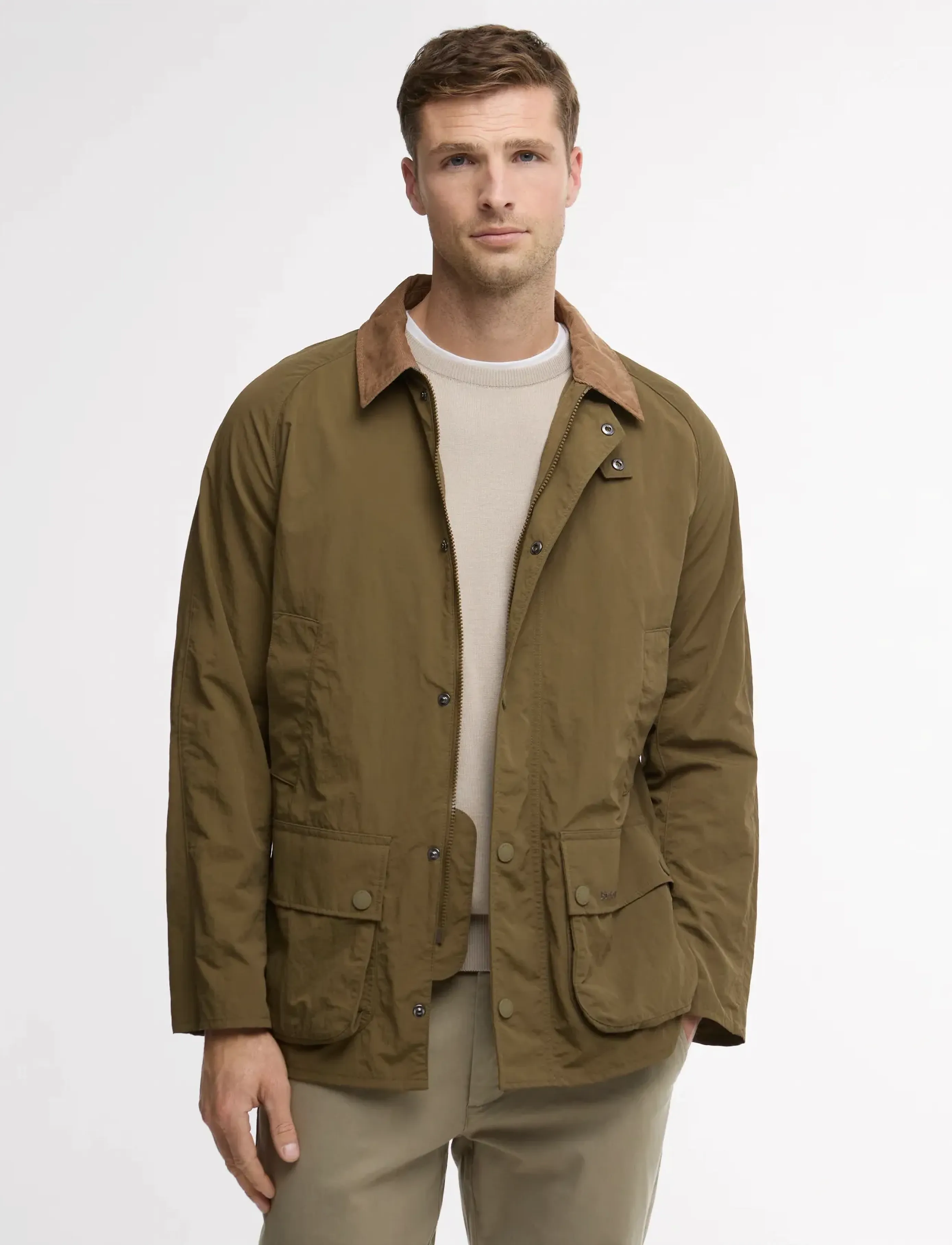 Barbour Barbour Ashby Sproof - Odzież zewnętrzna - BEECH / khaki/green