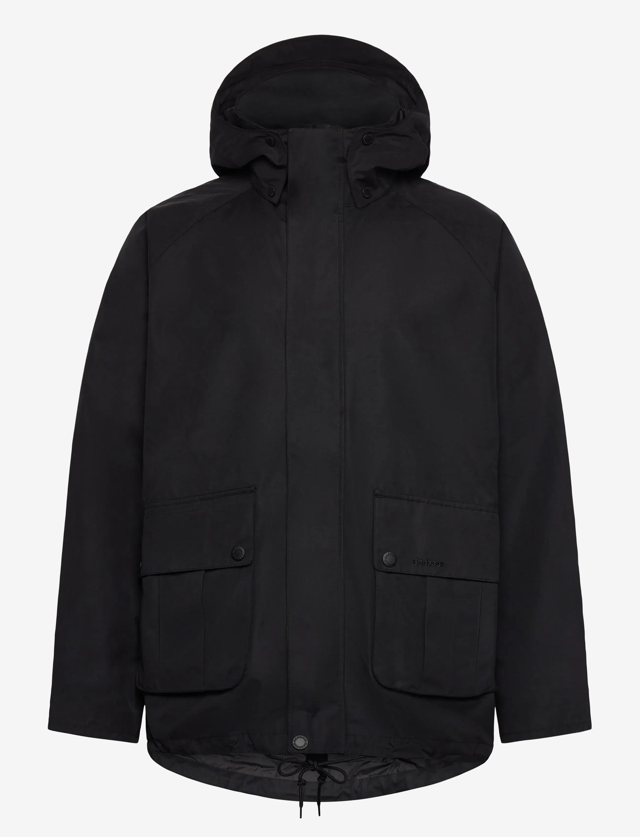 Barbour - Barbour Re-Eng Hooded Wading Spey Sh Jacket - vinterjackor - black - 0