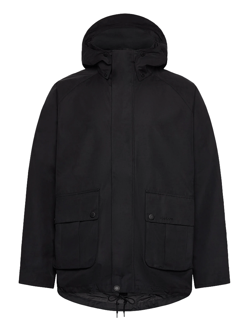 Barbour - Barbour Re-Eng Hooded Wading Spey Sh Jacket - winterjacken - black - 0