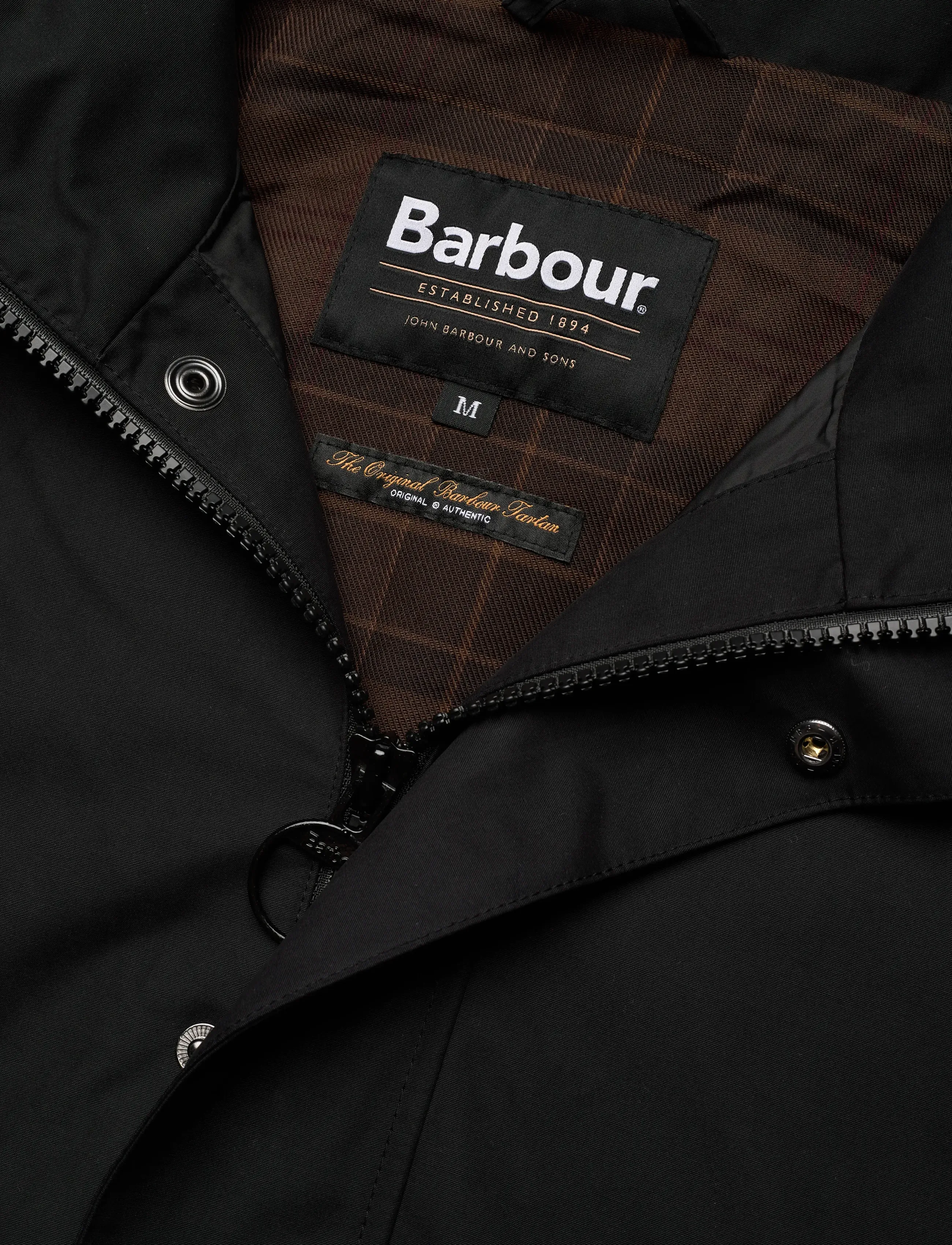 Barbour - Barbour Re-Eng Hooded Wading Spey Sh Jacket - „parka“ stiliaus paltai - black - 2