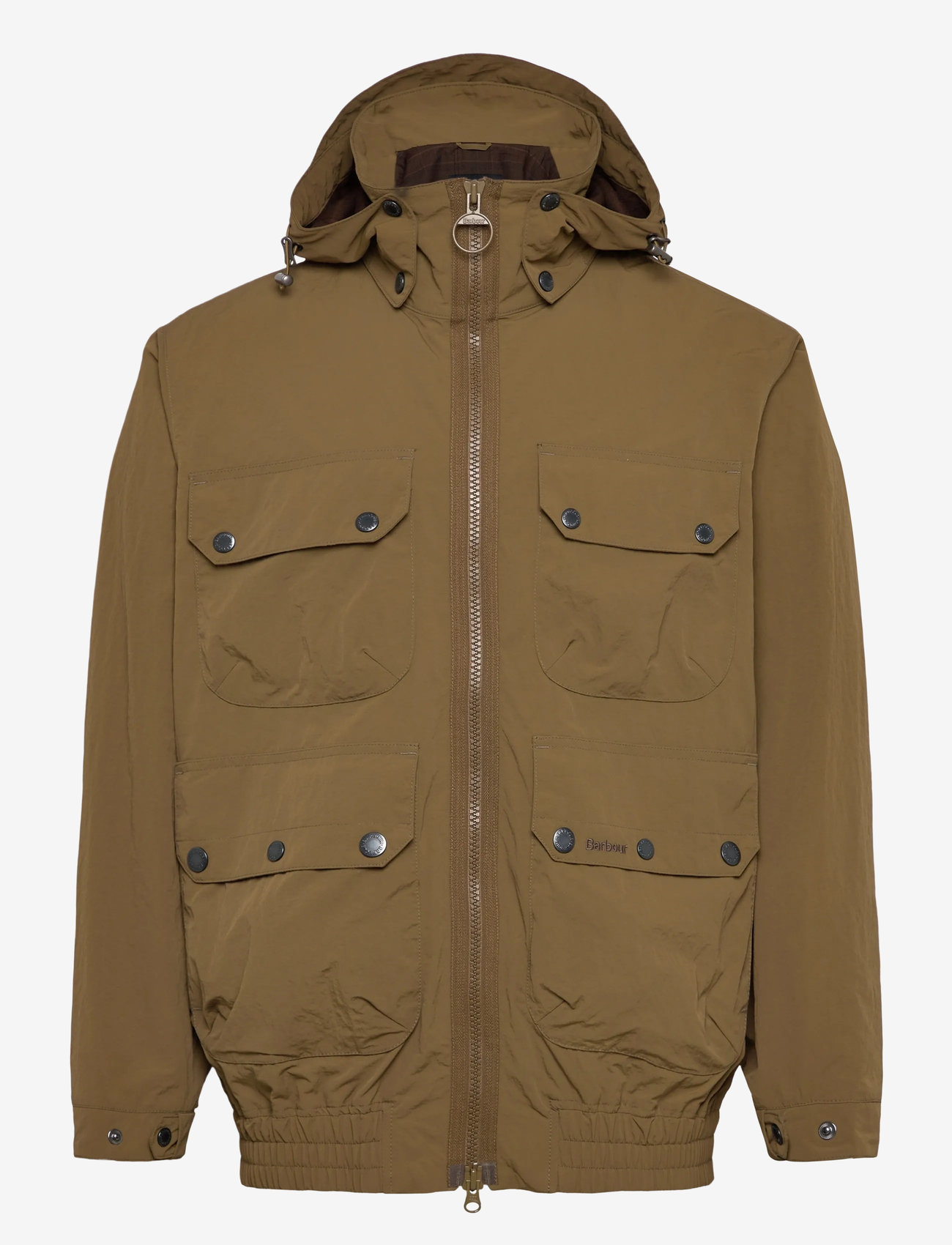 Barbour - Barbour Re-Eng Hooded Shp Flight Bedale Jacket - vindjakker - olive - 0