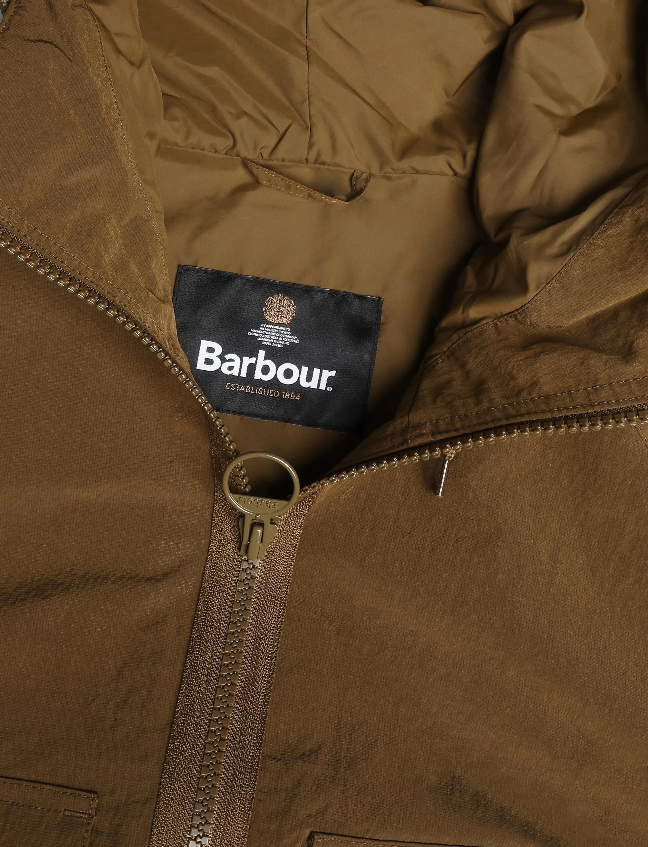 Barbour - Barbour Re-Engineered Trows Showerproof Jacket - beech - 2