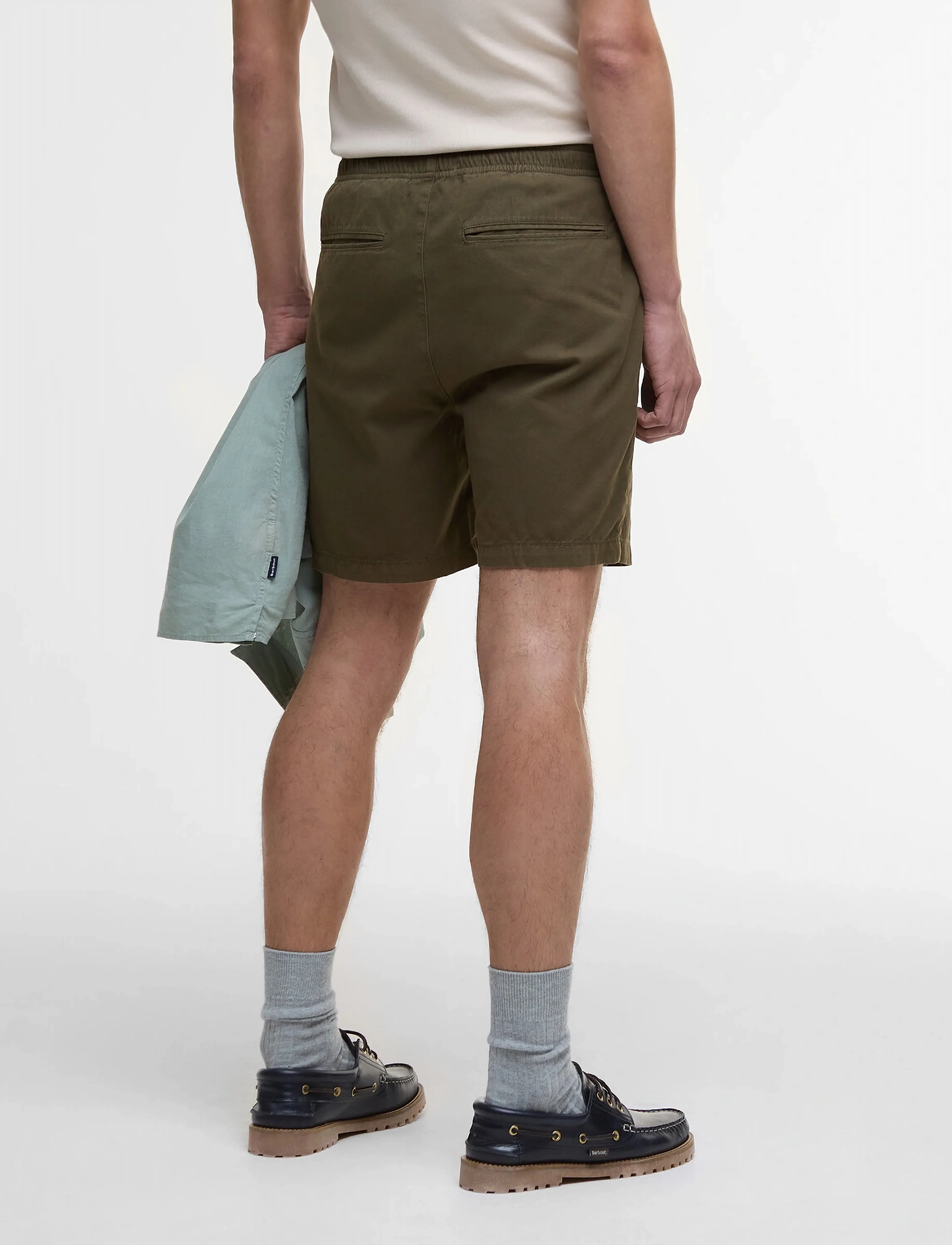 Barbour - Barbour Oxford Short - casual shorts - uniform green - 3