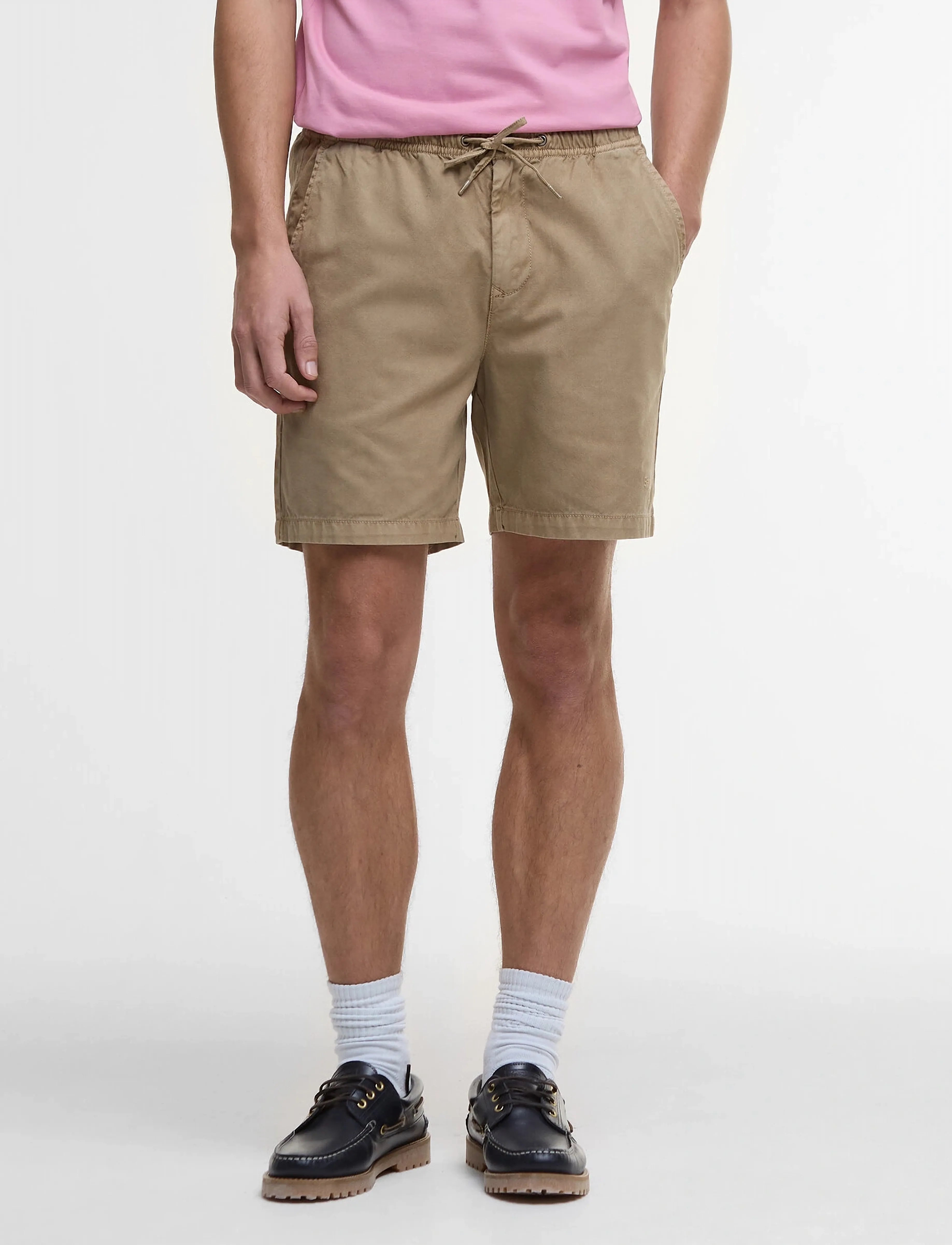 Barbour - Barbour Oxford Short - lühikesed vabaajapüksid - washed stone - 2