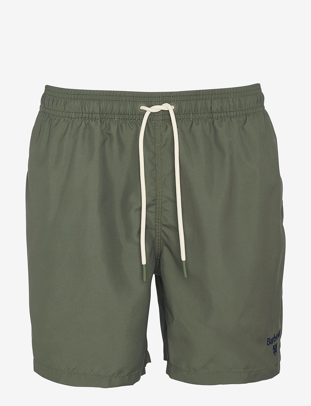 Barbour - Barbour Staple Logo Sw - casual shorts - olive - 1