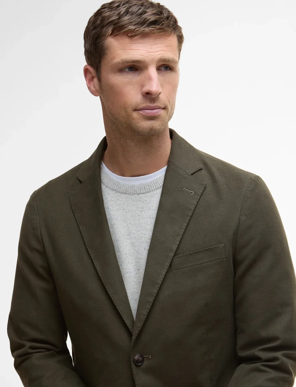 Barbour - Barbour Jennings Moleskin Blazer - yksiriviset bleiserit - brown - 4