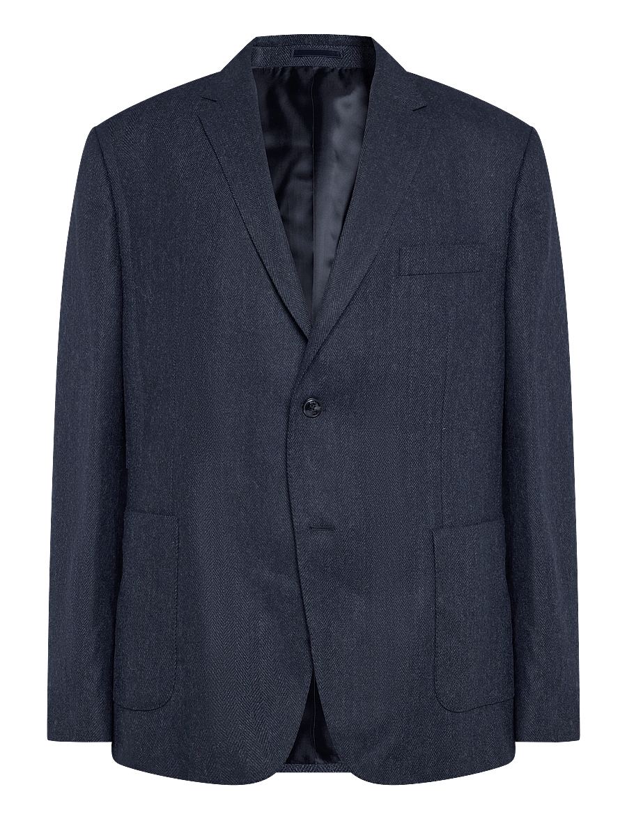 Barbour - Barbour Fairford Herringbone Blazer - Üherealised pintsakud - navy - 0